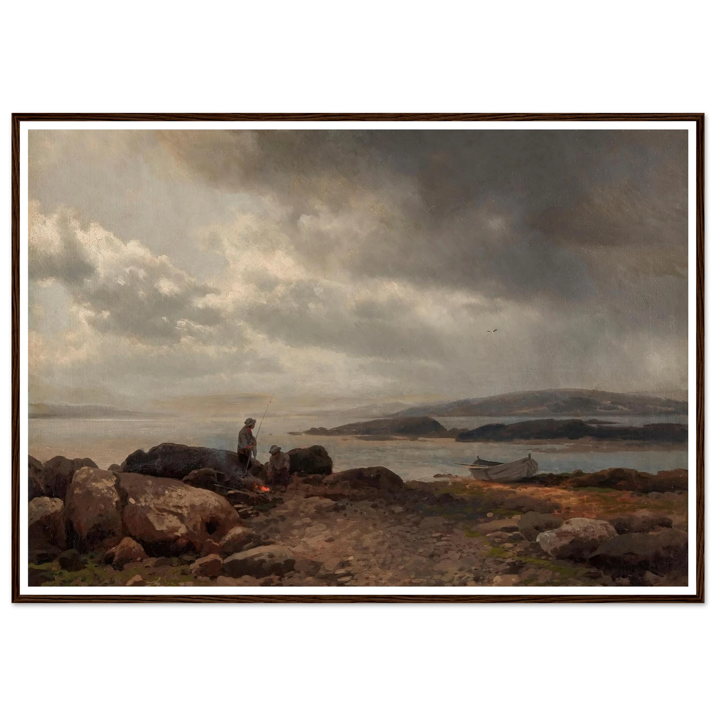 Coast of Maine Art Print | Hermann Ottomar Herzog-Quipham Collections