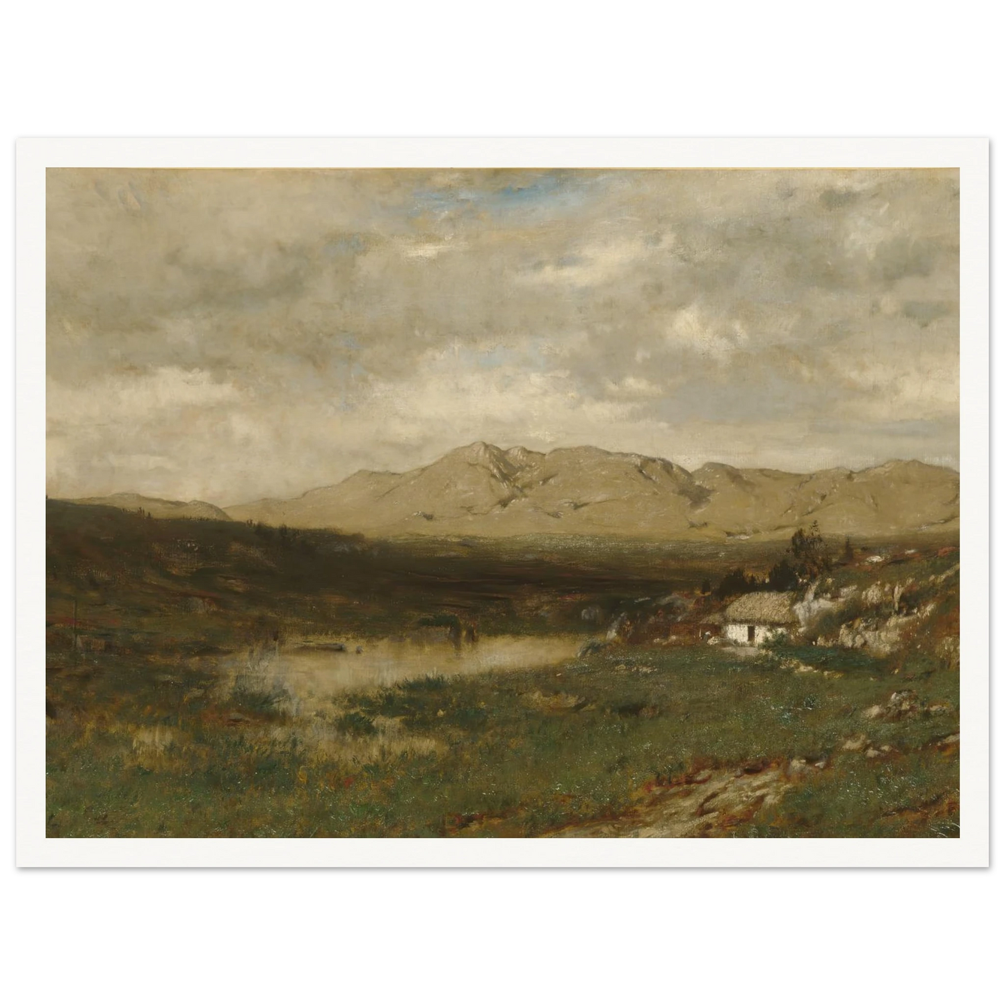 View in County Kerry (ca. 1875) Art Print | Alexander Helwig Wyant-Quipham Collections