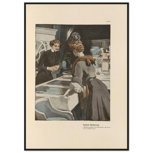 Kulante Bedienung (1908) Art Print | Ferdinand Freiherr von Reznicek-Quipham Collections