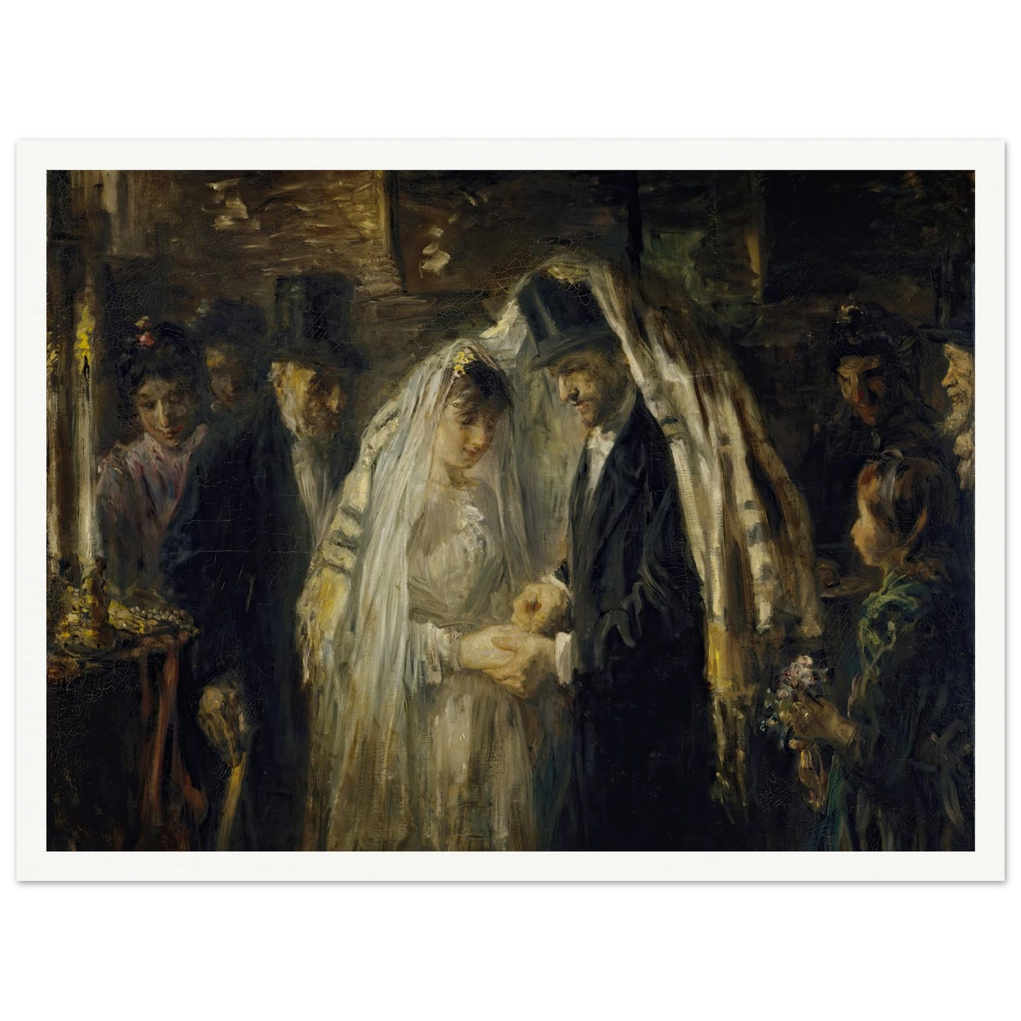 Jewish Wedding (1903) Art Print | Jozef Israels-Quipham Collections