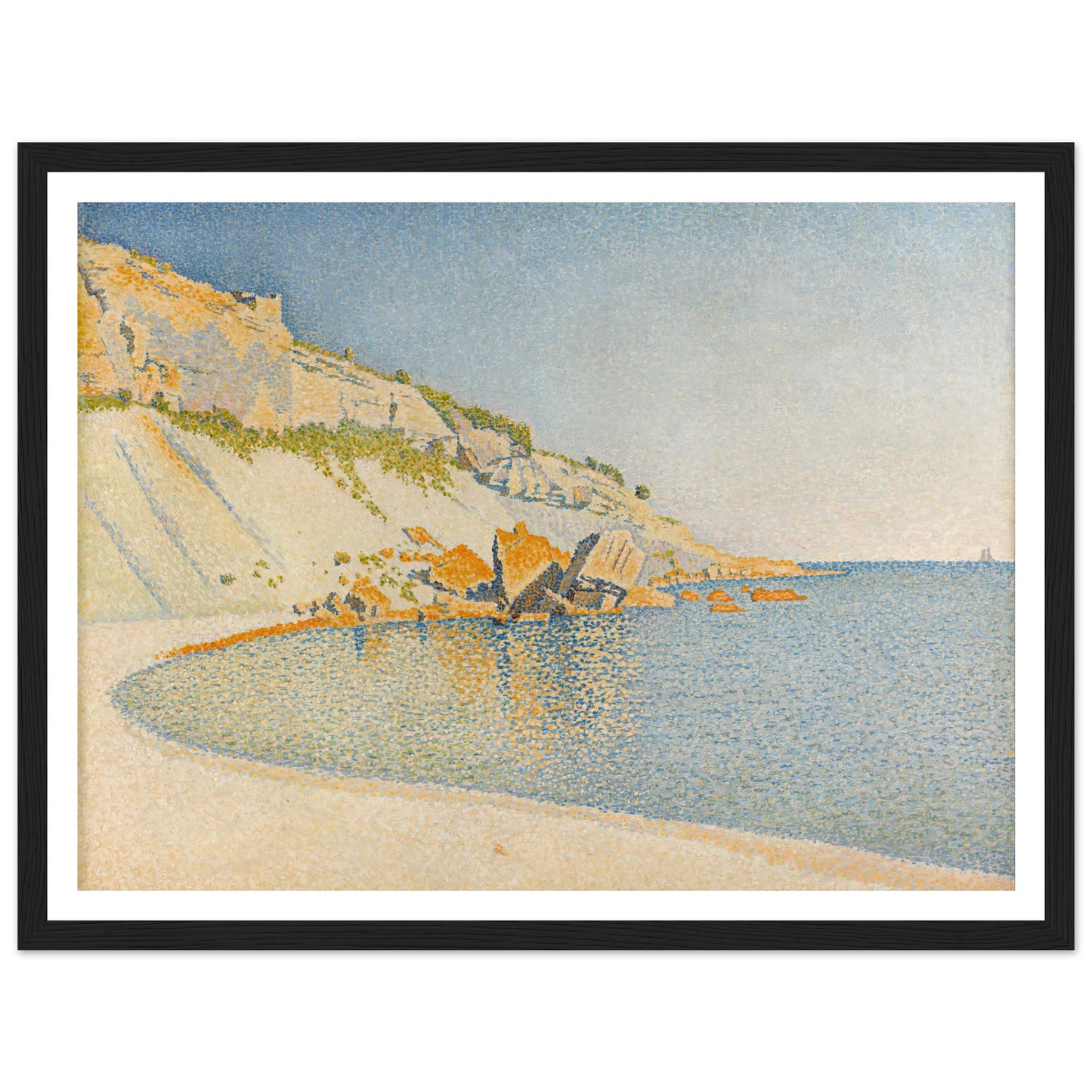 Cassis, Cap Lombard, Opus 196 Art Print | Paul Signac-Quipham Collections