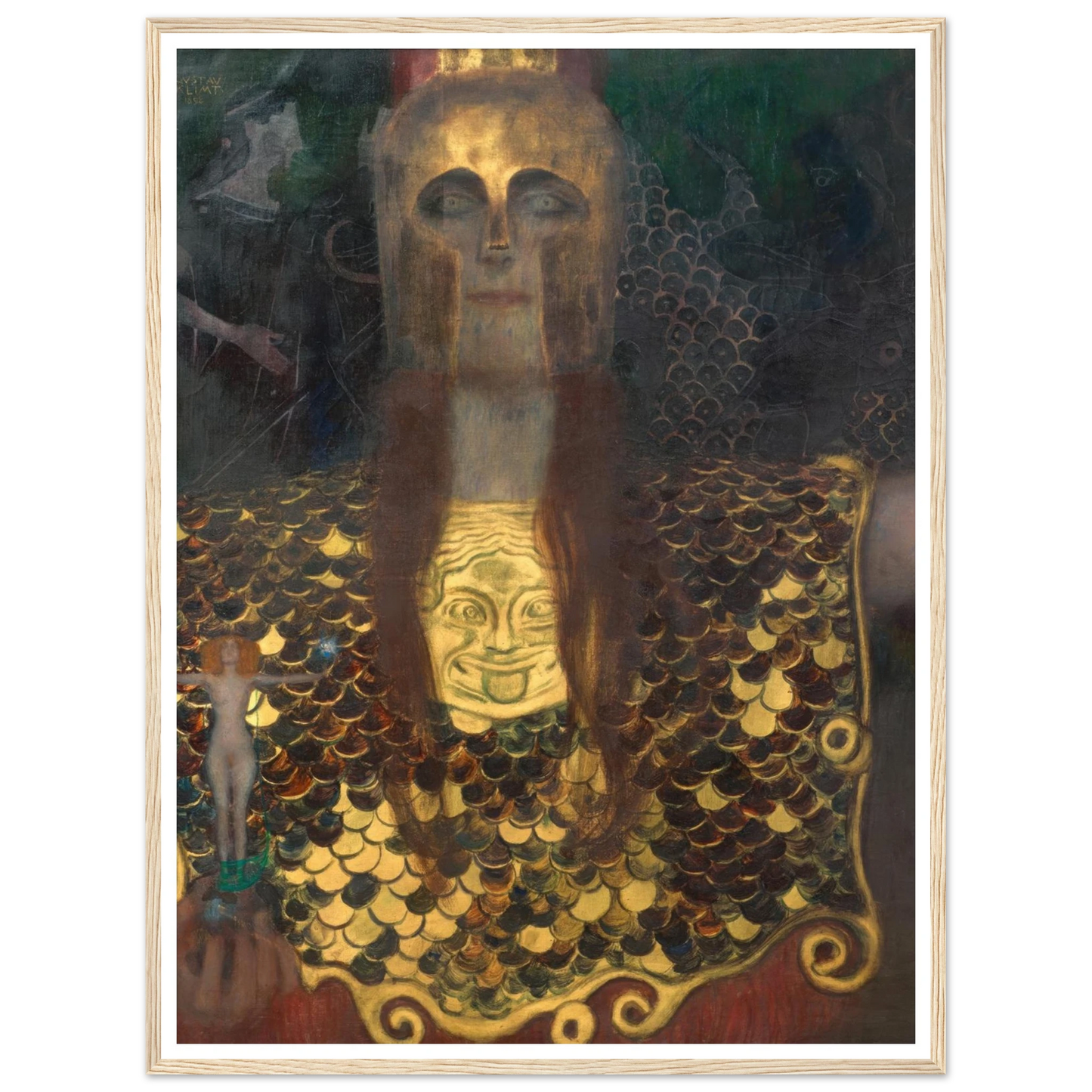 Pallas Athene (1898) Art Print | Gustav Klimt-Quipham Collections