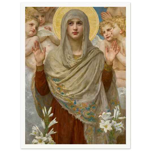 Ora Pro Nobis (1903) Art Print | William Bouguereau-Quipham Collections