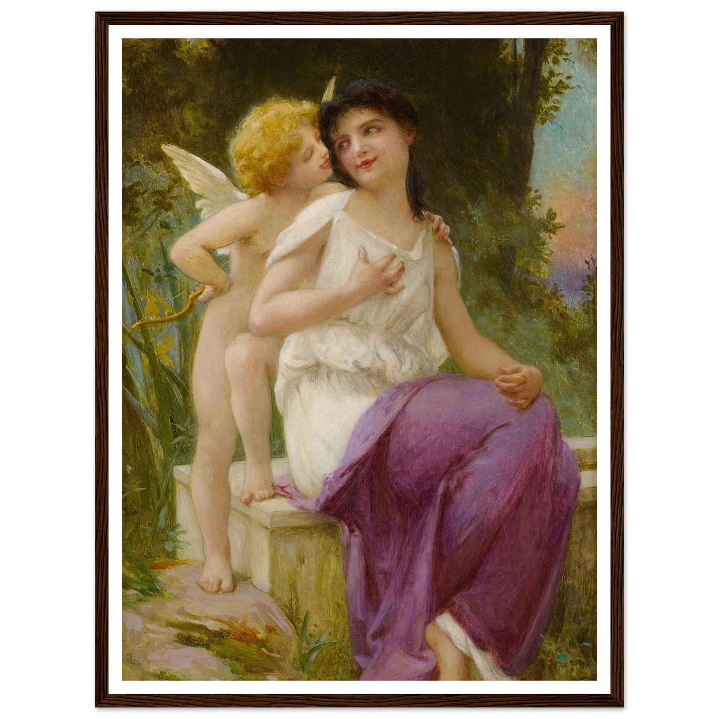 Vénus et l’Amour Art Print | Guillaume Seignac-Quipham Collections