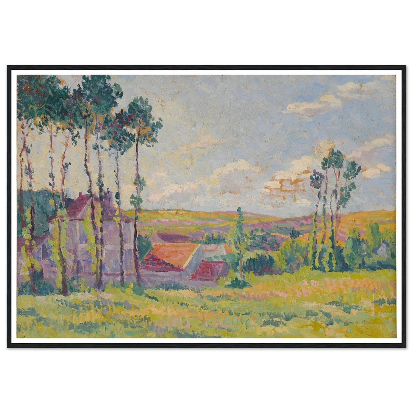 Moulineux, la teinderie (1903) Art Print | Maximilien Luce-Quipham Collections