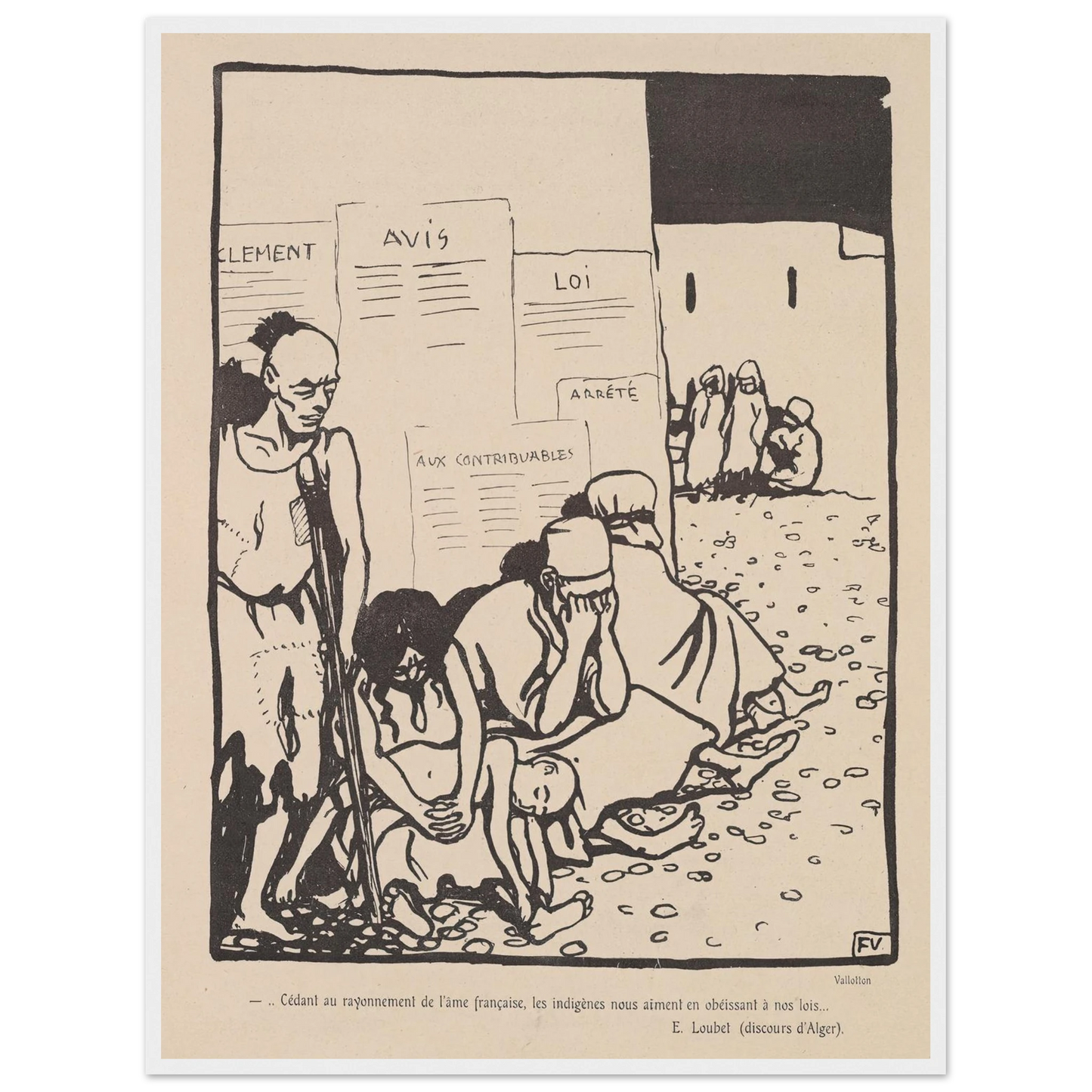 1er mai 1903 Art Print | Felix Vallotton-Quipham Collections