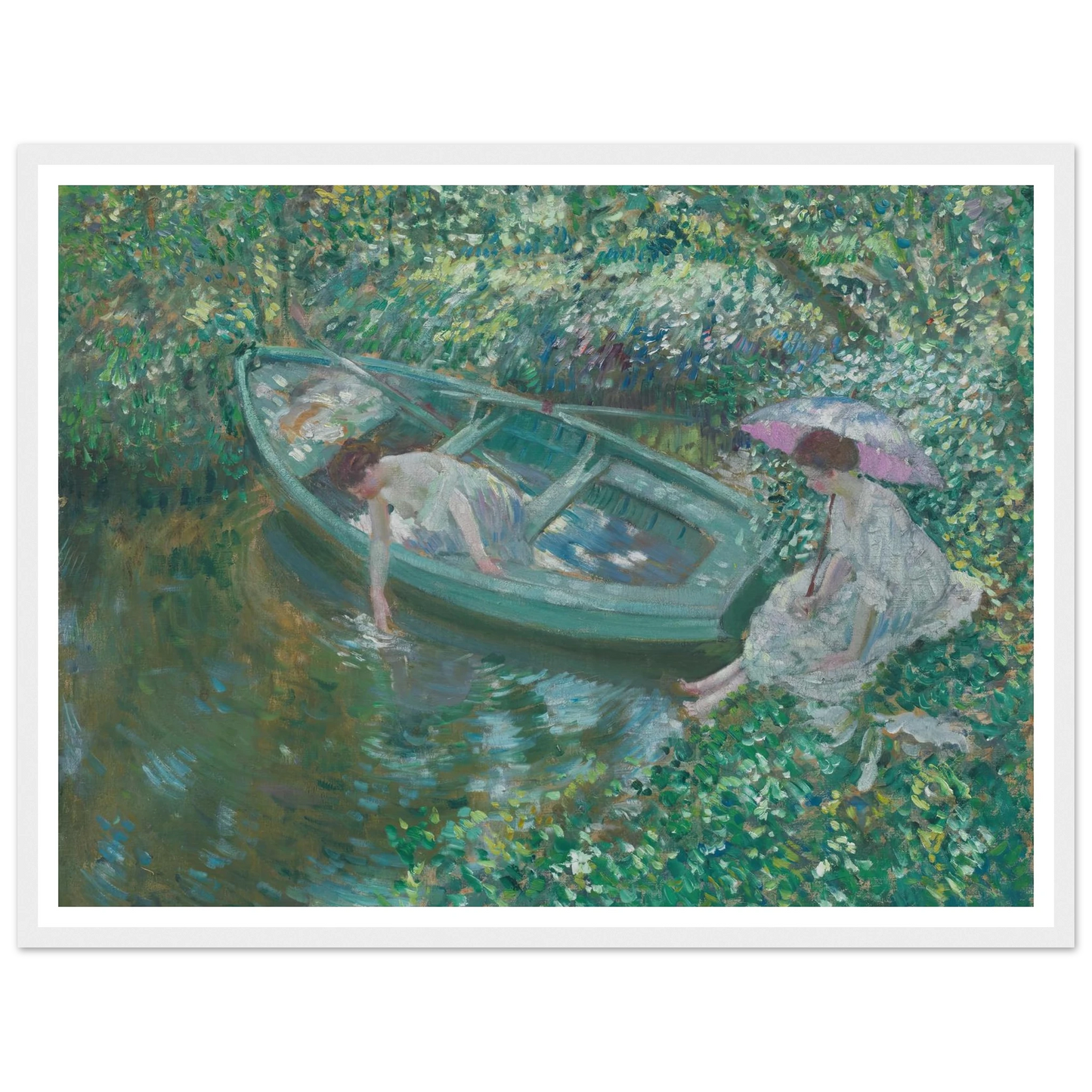 Repose at Noonday (circa 1911) Art Print | Frederick Carl Frieseke-Quipham Collections