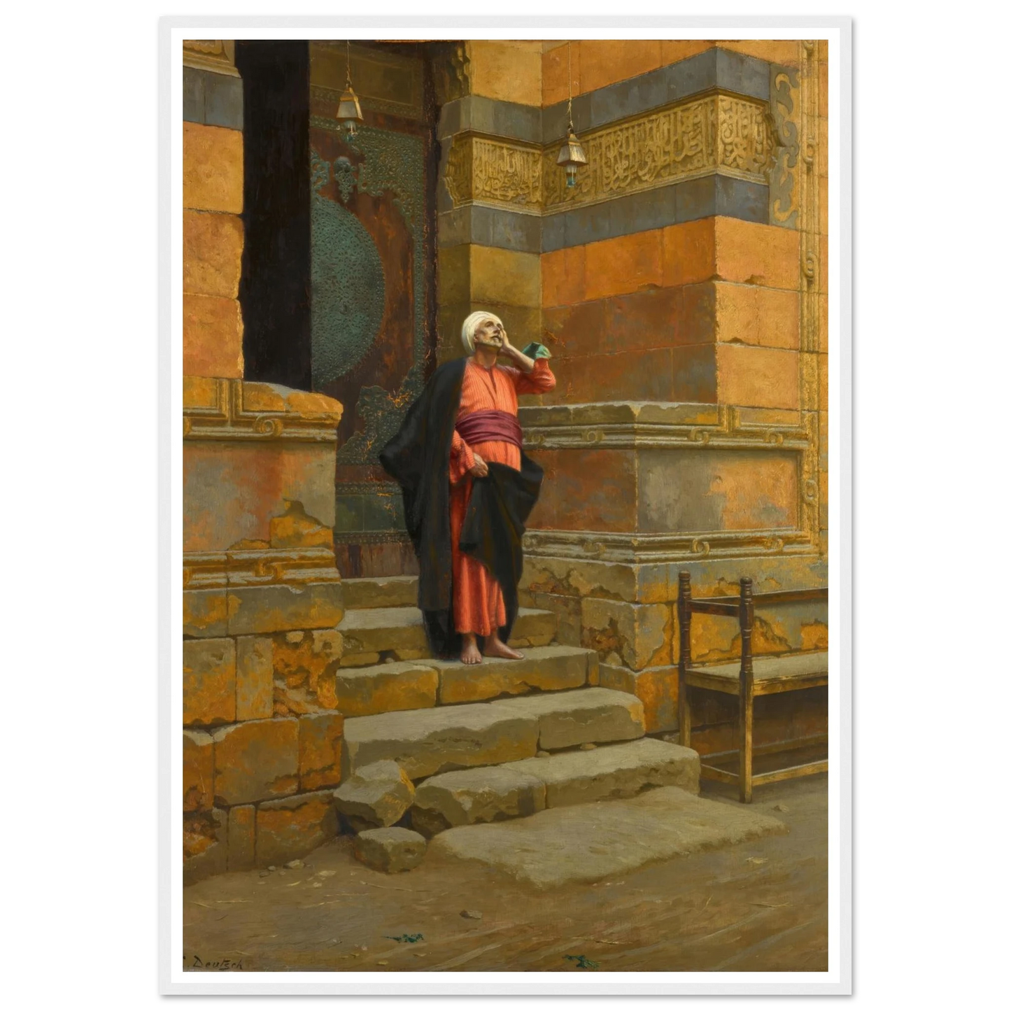 Before the Mosque Art Print | Ludwig Deutsch-Quipham Collections