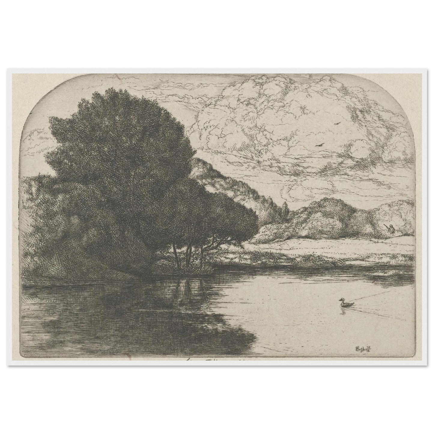Doomed Duck (1900-1925) Art Print | Ernest Haskell-Quipham Collections