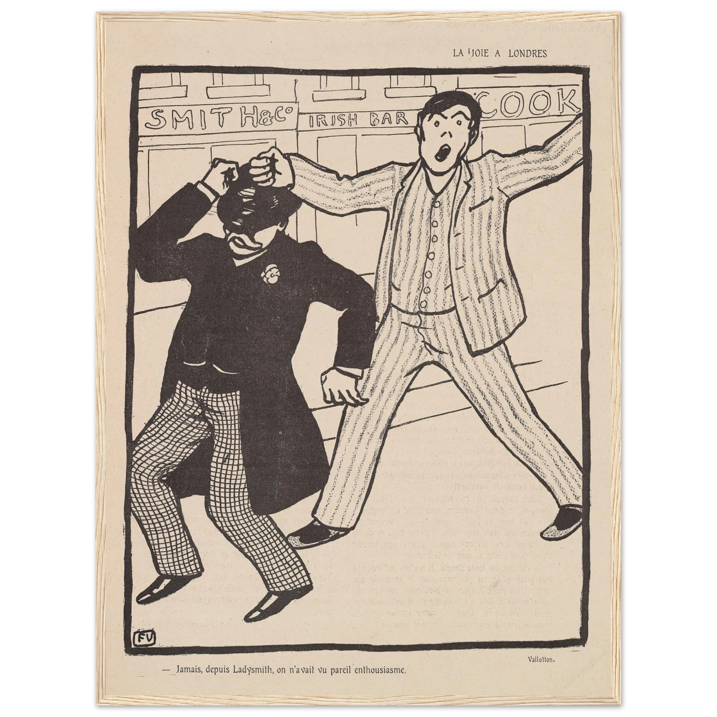 18 juillet 1903 Art Print | Felix Vallotton-Quipham Collections