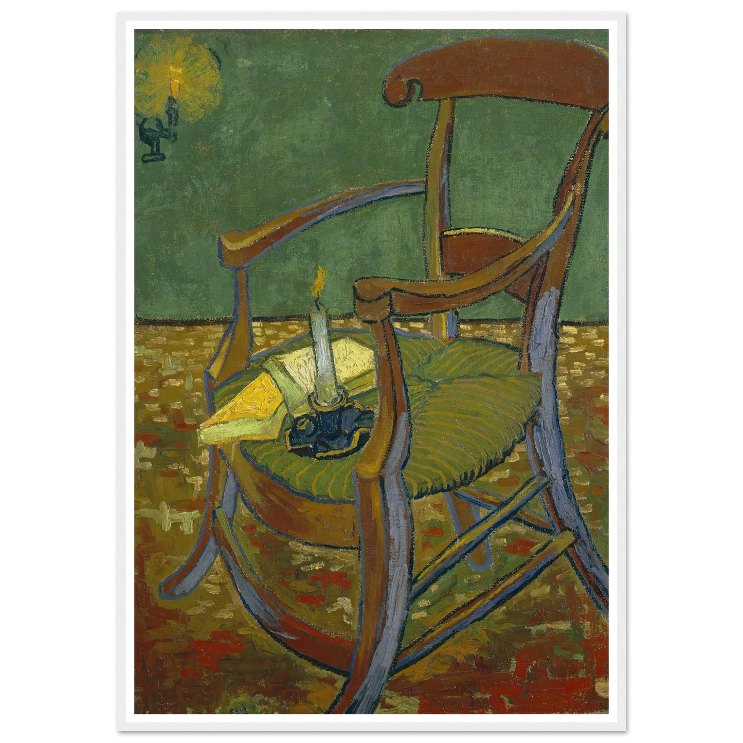 Gauguin’s Chair (1888) Art Print | Vincent van Gogh-Quipham Collections