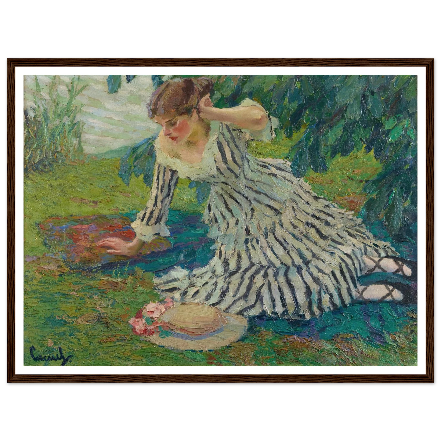 After the siesta (1910) Art Print | Edward Cucue-Quipham Collections