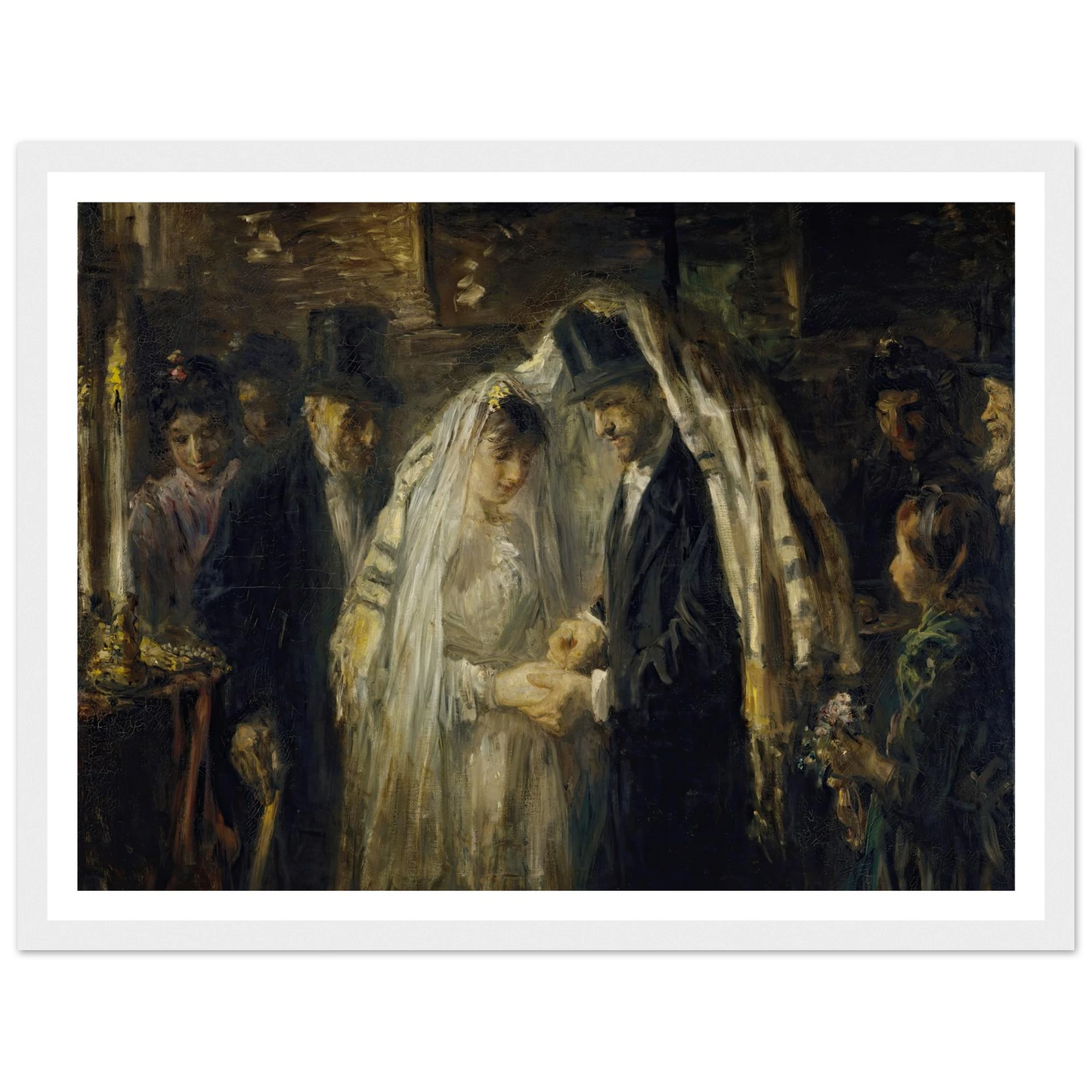 Jewish Wedding (1903) Art Print | Jozef Israels-Quipham Collections