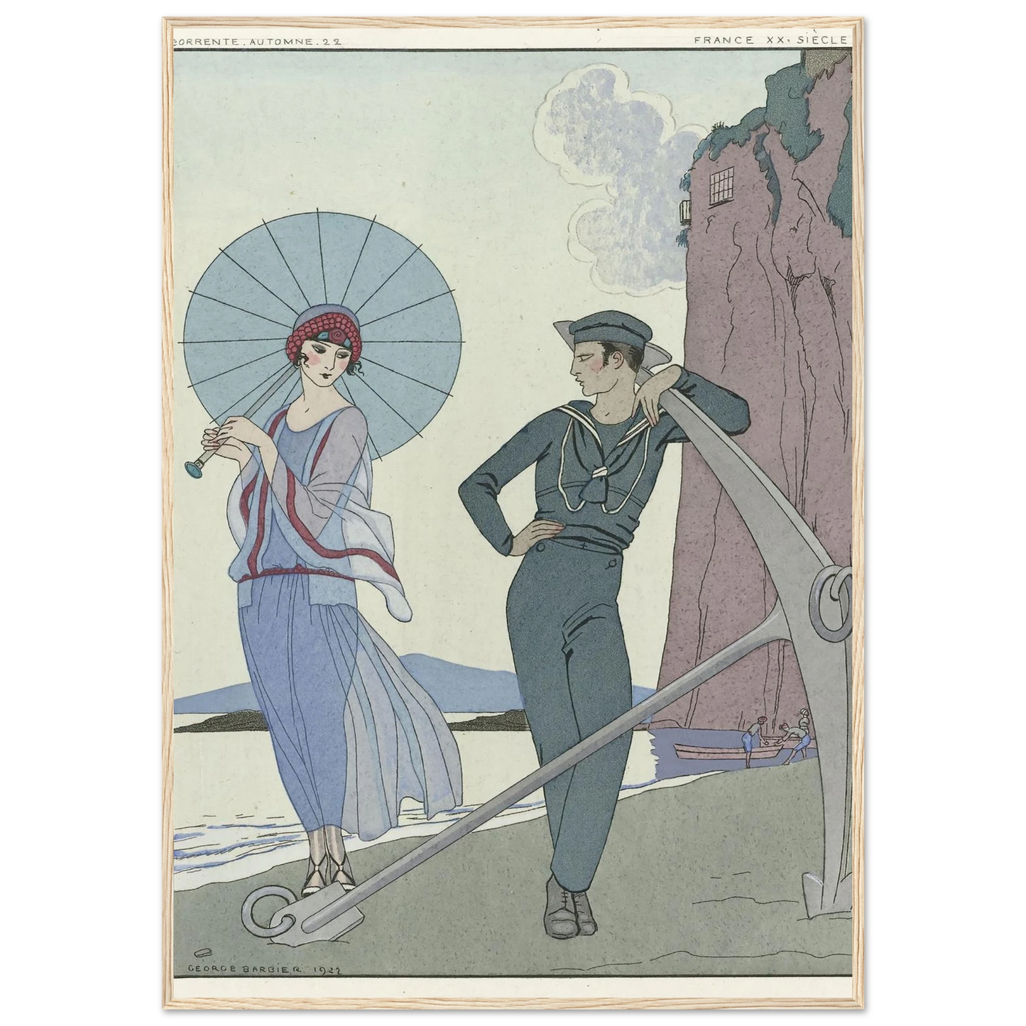 Joie de vivre; Falbalas et Fanfreluches (1923) Art Print | George Barbier-Quipham Collections
