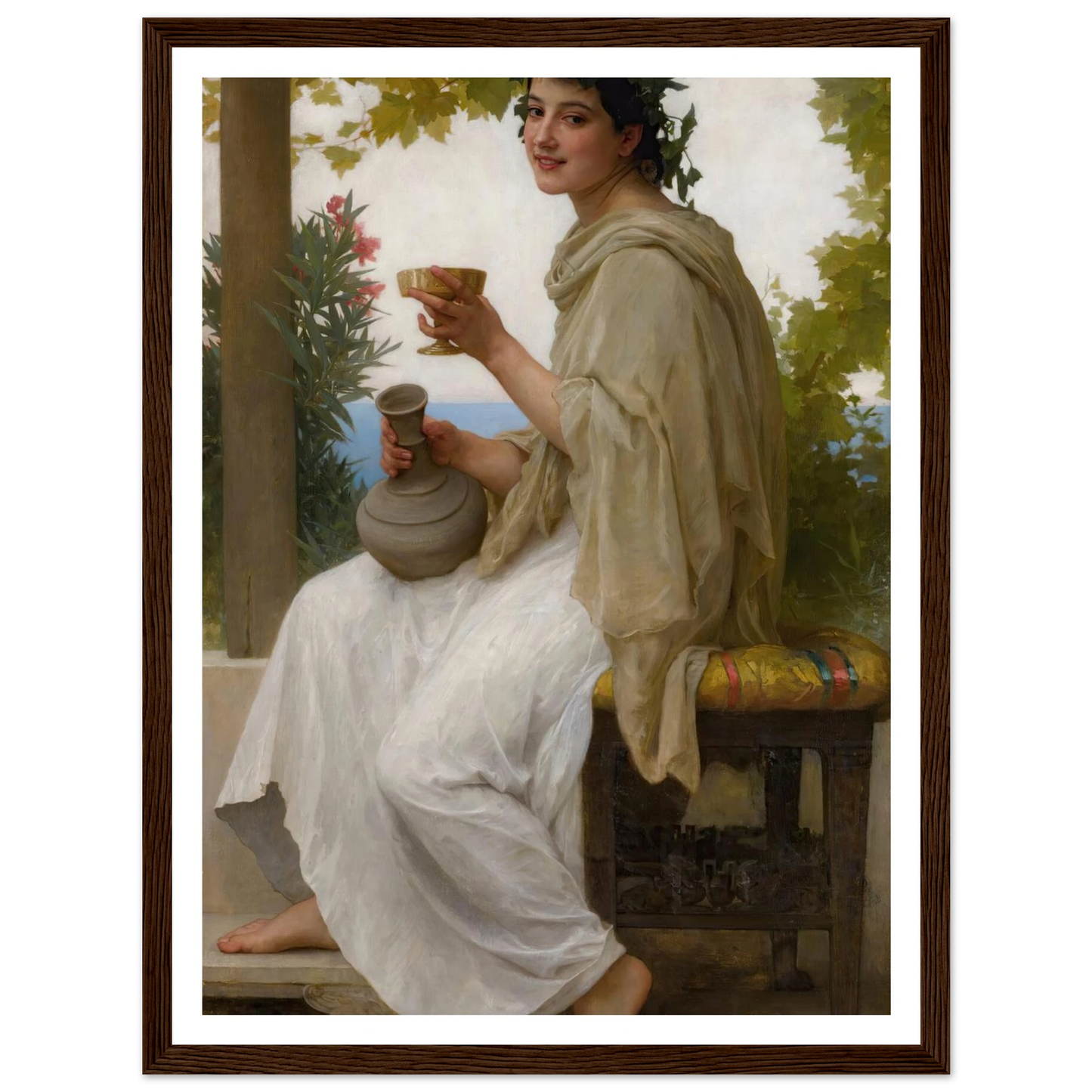 Bacchante (1894) Art Print | William Bouguereau-Quipham Collections
