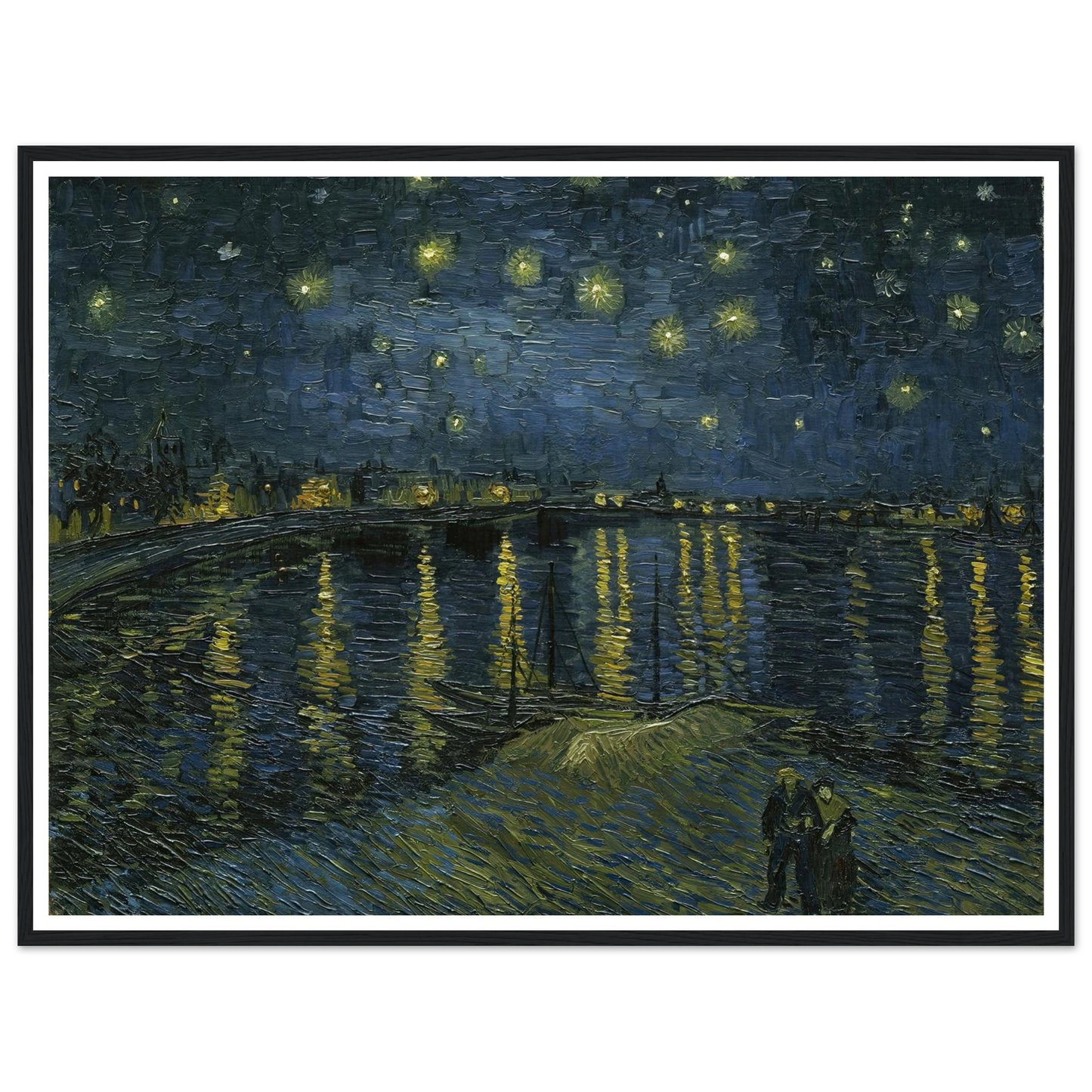 Starry Night Art Print | Vincent van Gogh-Quipham Collections