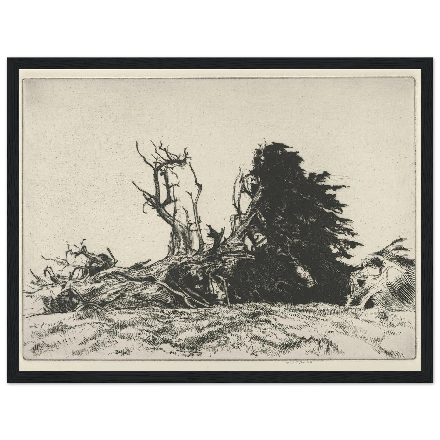 Fallen Centuries (1919) Art Print | Ernest Haskell-Quipham Collections