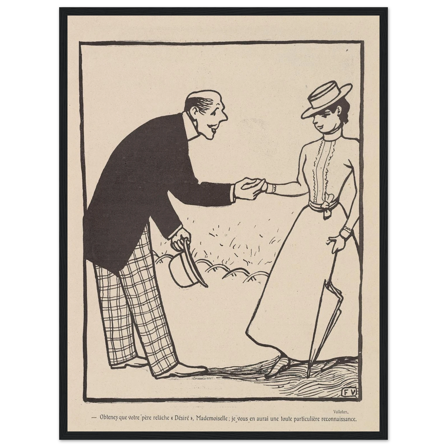 1er août 1903 Art Print | Felix Vallotton-Quipham Collections