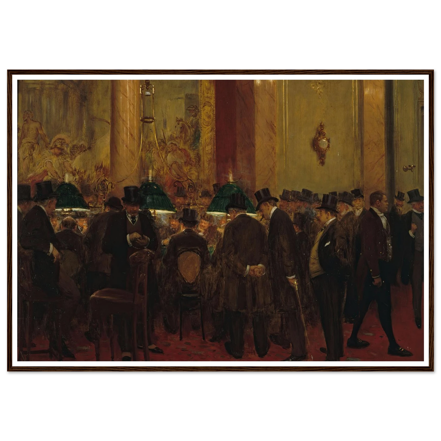 Au cercle (1908) Art Print | Jean Beraud-Quipham Collections