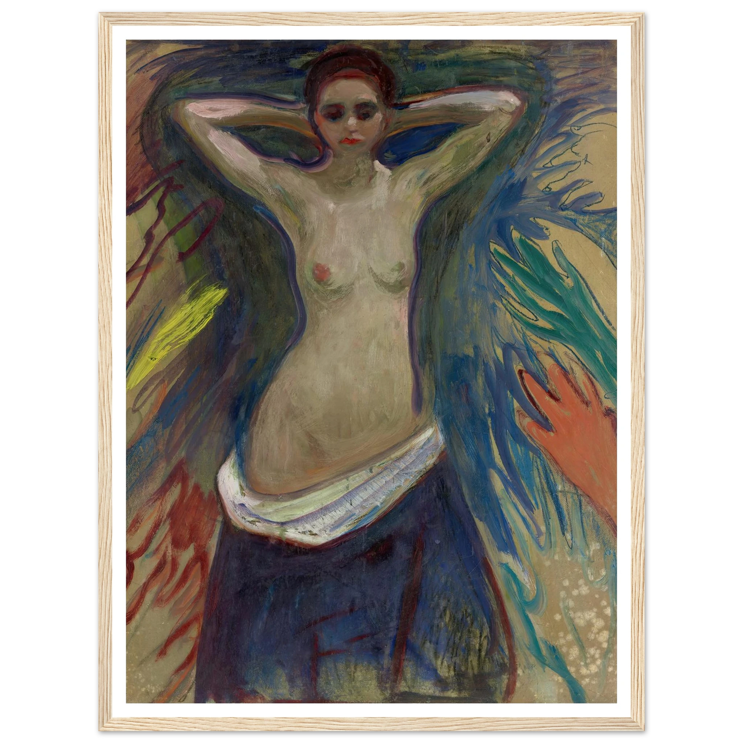 The Hands (1893–94) Art Print | Edvard Munch-Quipham Collections