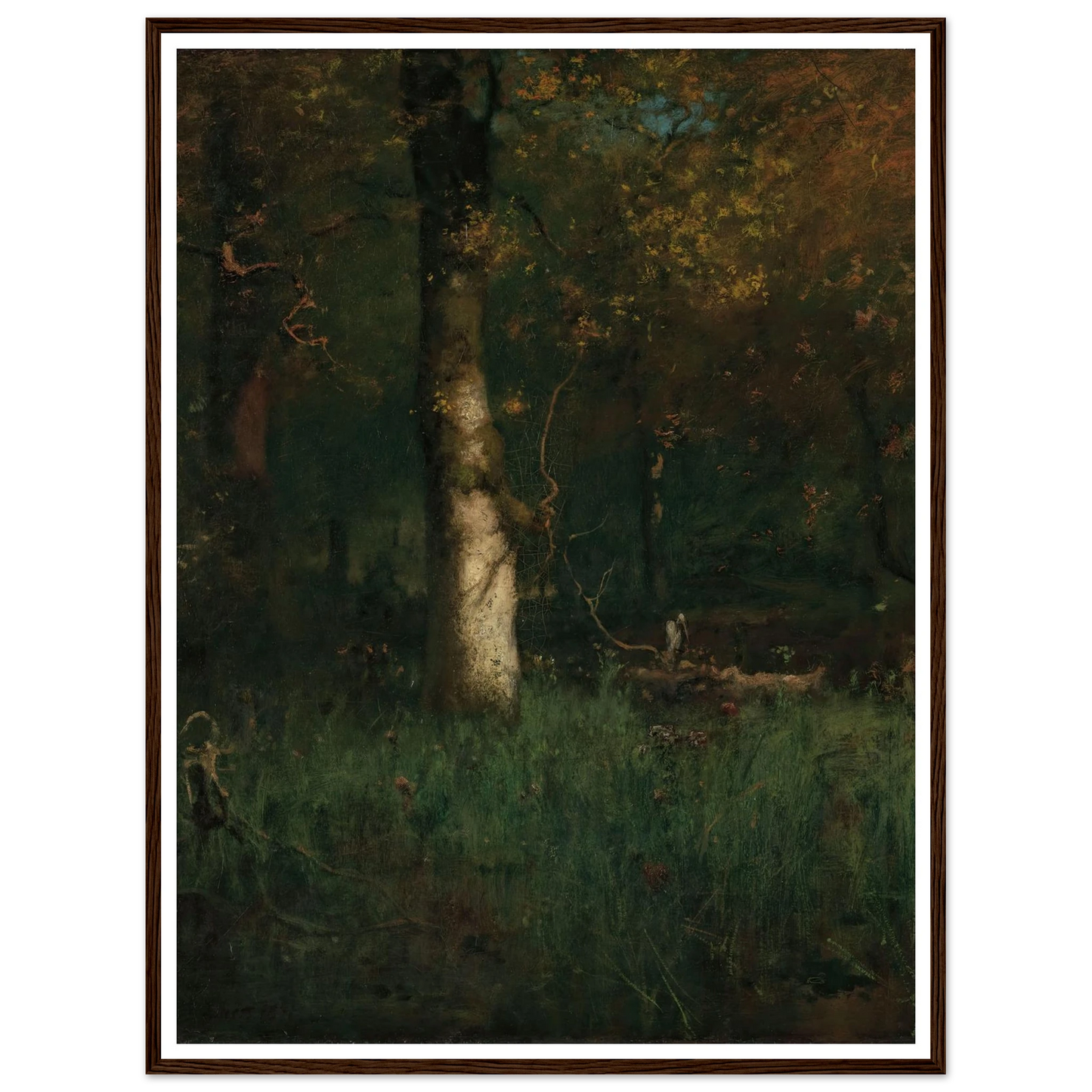 The Home of the Heron (1891) Art Print | George Inness-Quipham Collections