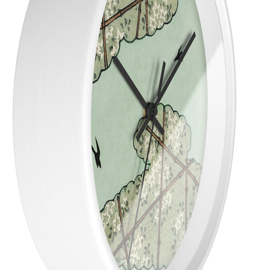 Sky Illustration Wall Clock | Watanabe Seitei-Quipham Collections