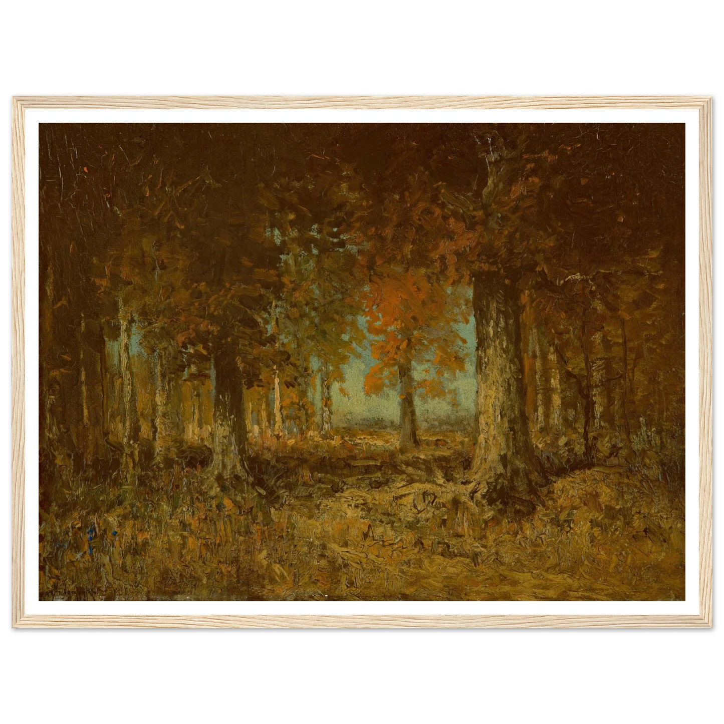 Edge of the Woods (1908) Art Print | Julian Onderdonk-Quipham Collections