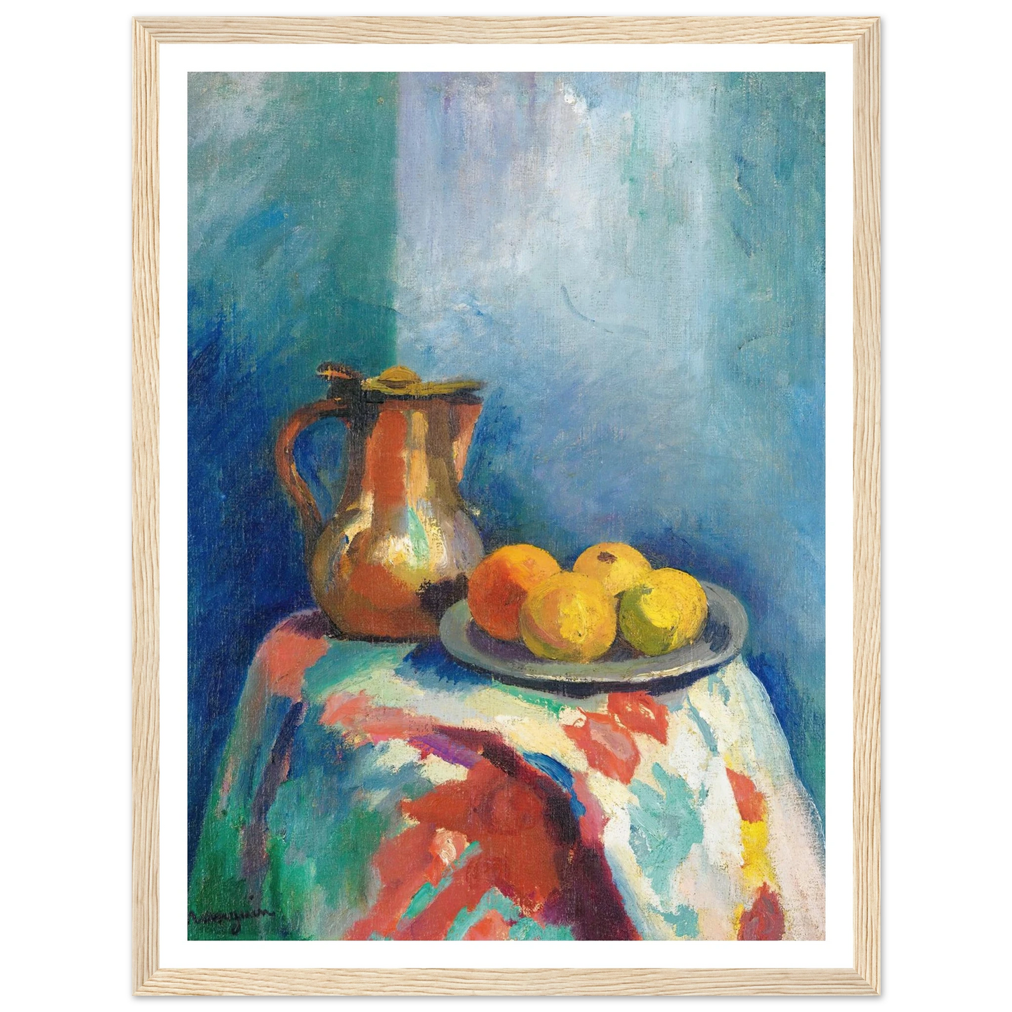 Nature Morte Au Pichet En Cuivre (circa 1902-03) Art Print | Henri Manguin-Quipham Collections