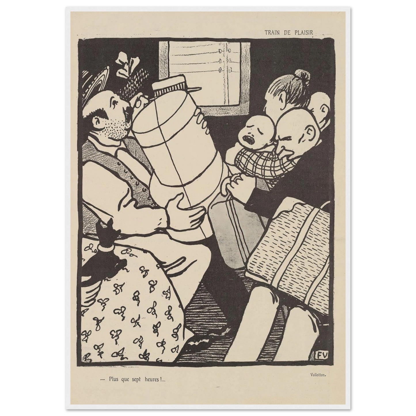 13 septembre 1903 Art Print | Felix Vallotton-Quipham Collections