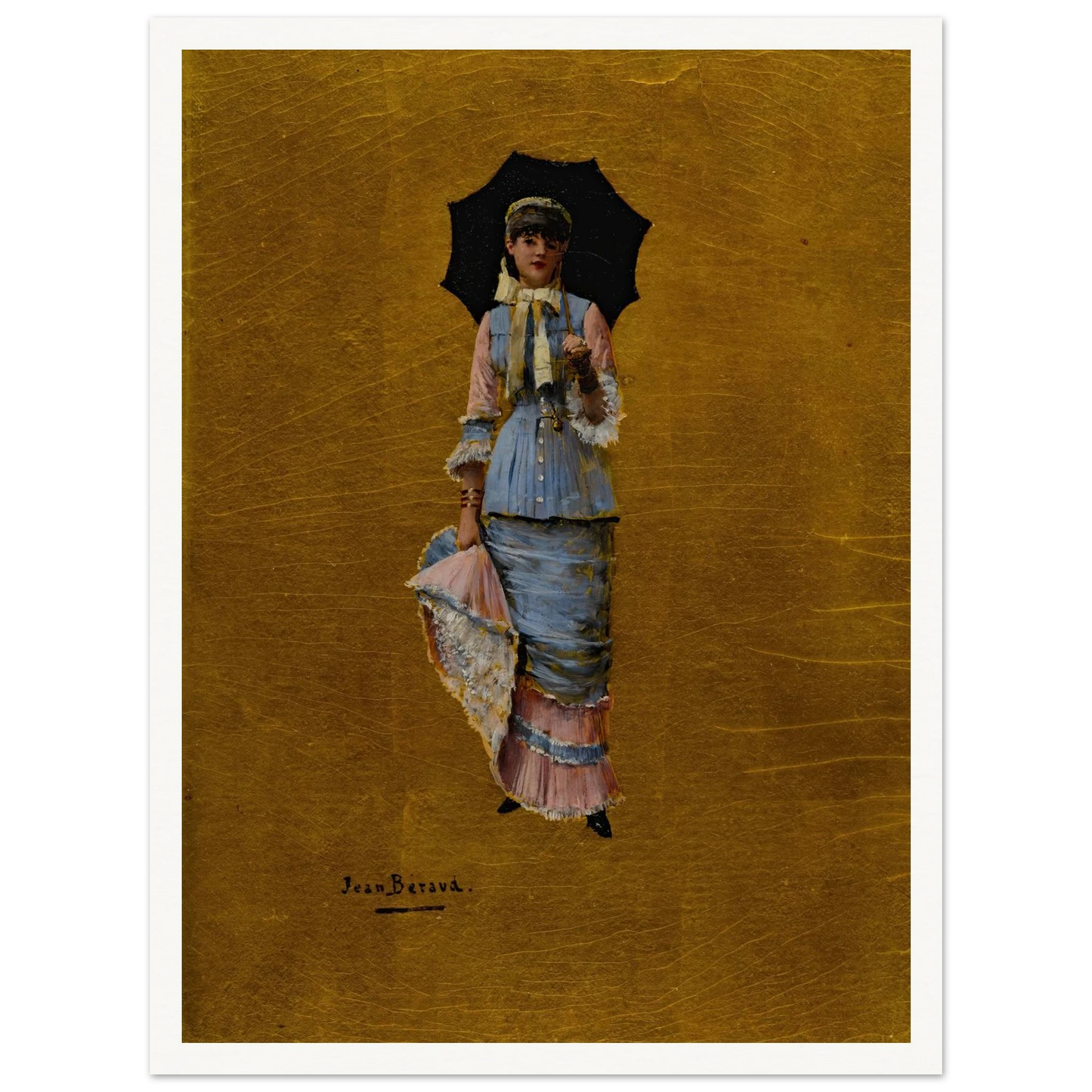 Jeune femme a l’ombrelle Art Print | Jean Beraud-Quipham Collections