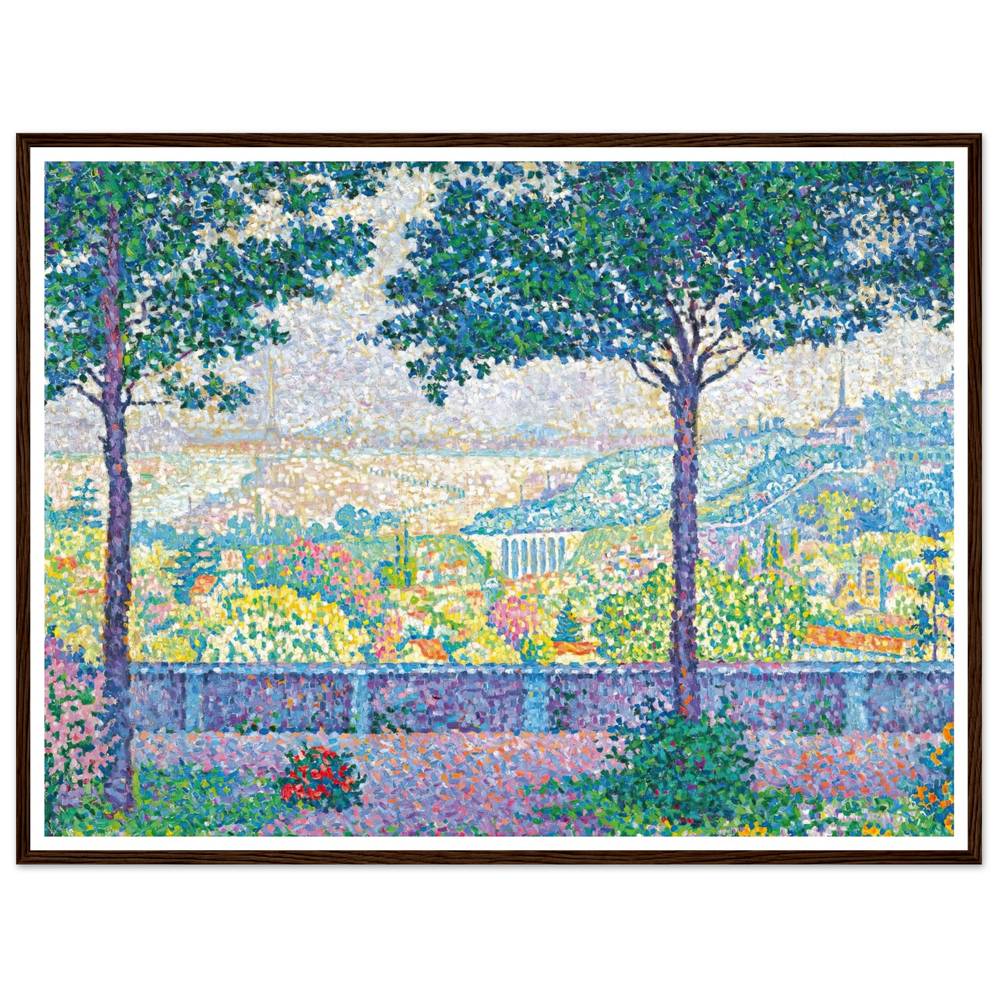 Terrasse De Meudon (1899) Art Print | Paul Signac-Quipham Collections