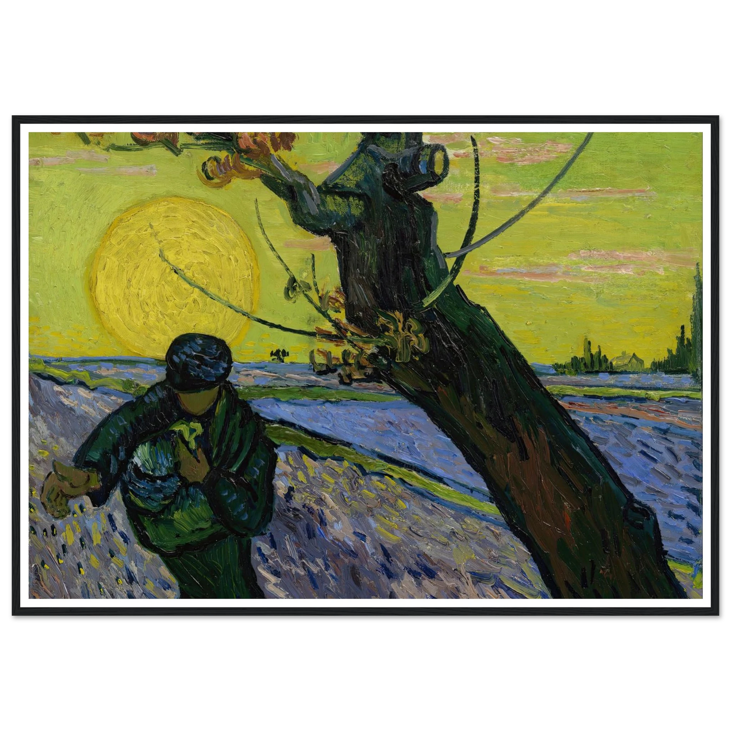 The Sower (1888) Art Print | Vincent van Gogh-Quipham Collections