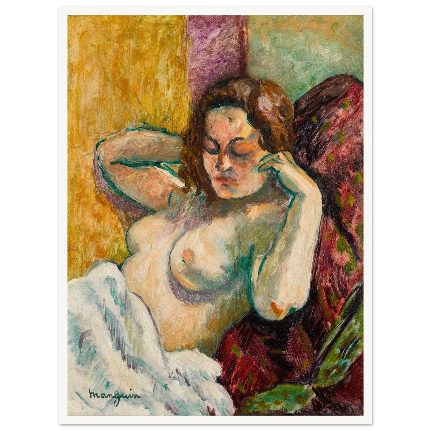 Torse de Vanina (1945) Art Print | Henri Manguin-Quipham Collections