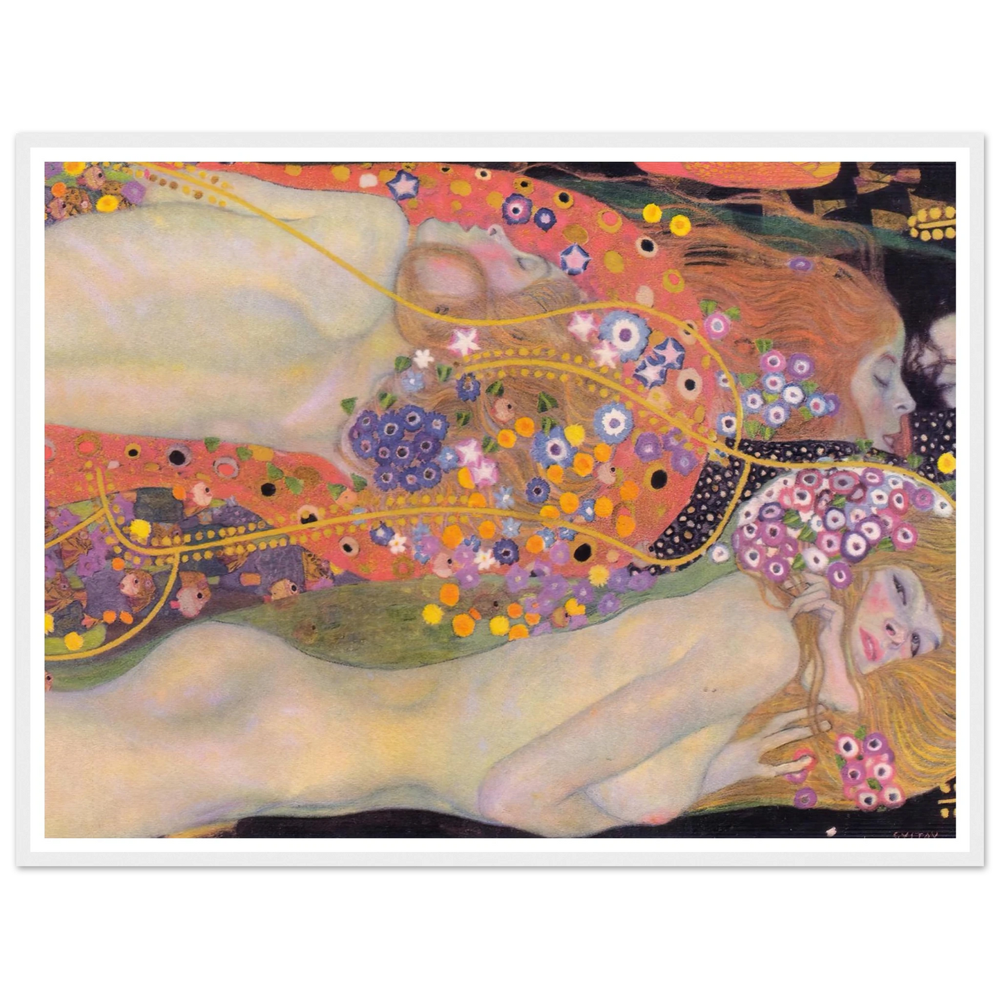 Water Serpents II (1907) Art Print | Gustav Klimt-Quipham Collections