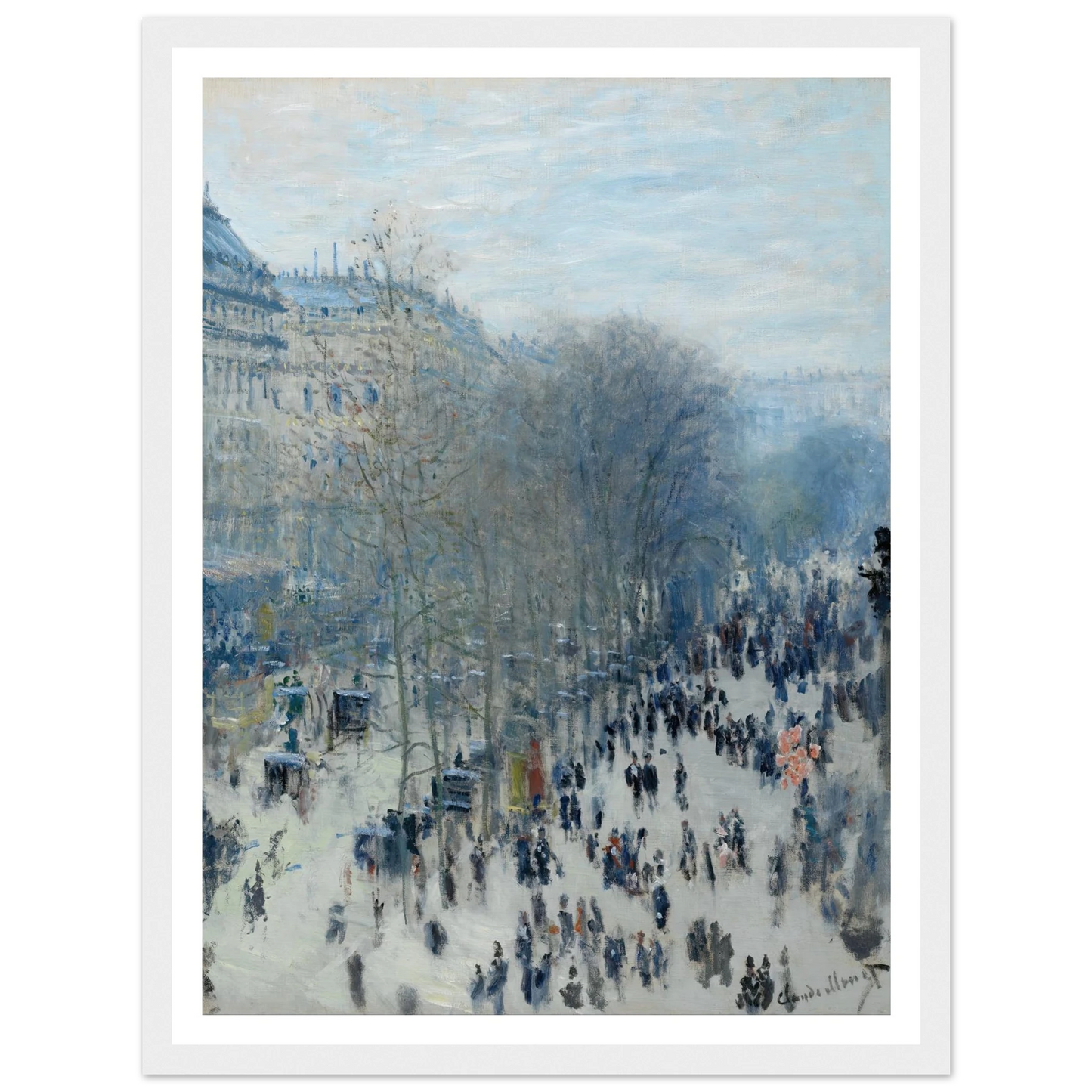 Boulevard des Capucines Art Print | Claude Monet-Quipham Collections