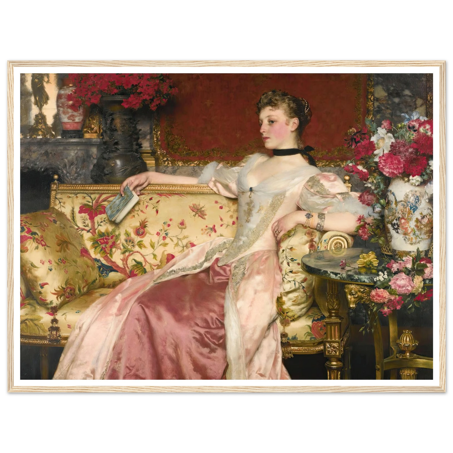 A moment of repose (1890) Art Print | Wladyslaw Czachorski-Quipham Collections