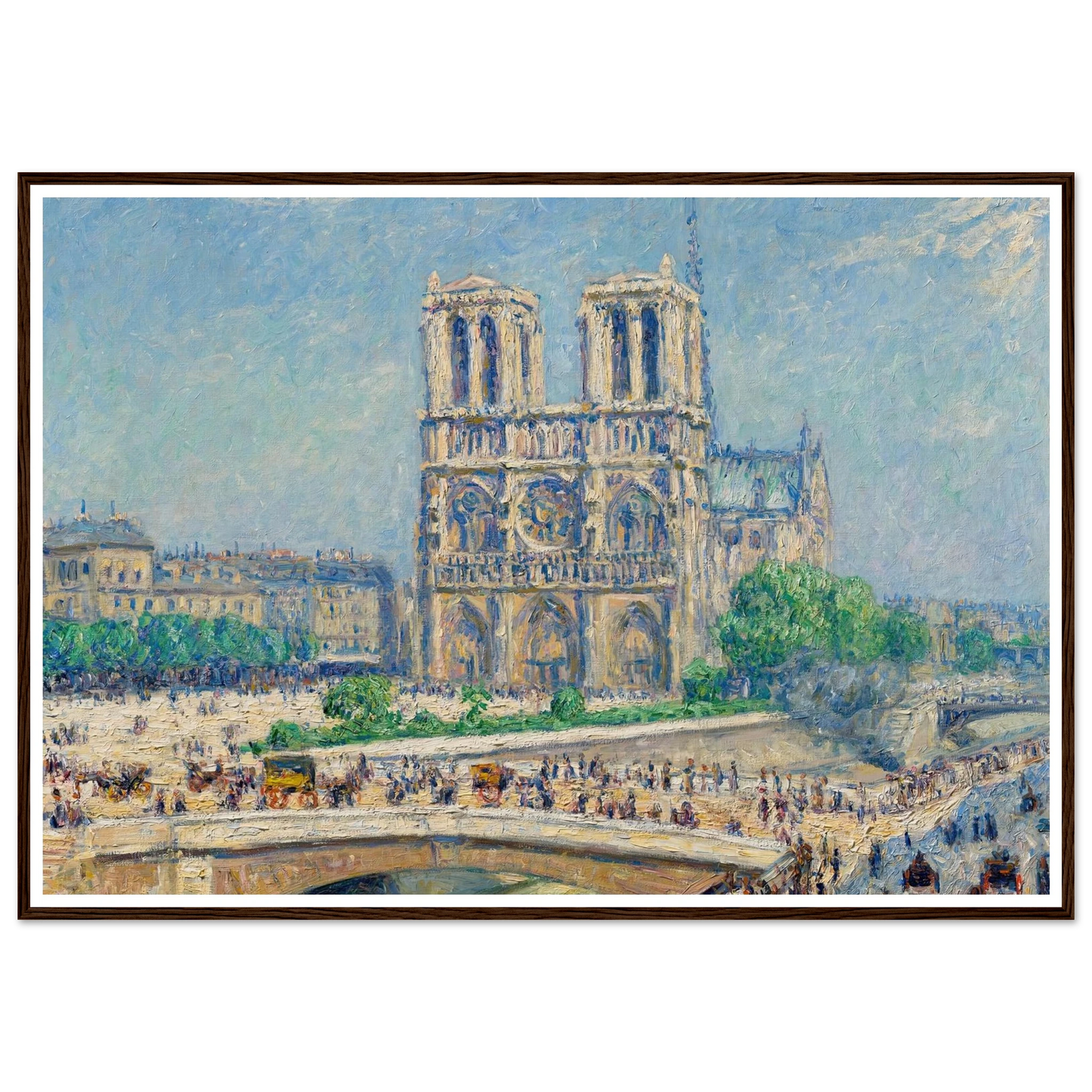 Notre-Dame, effet de soleil (1906) Art Print | Francis Picabia-Quipham Collections
