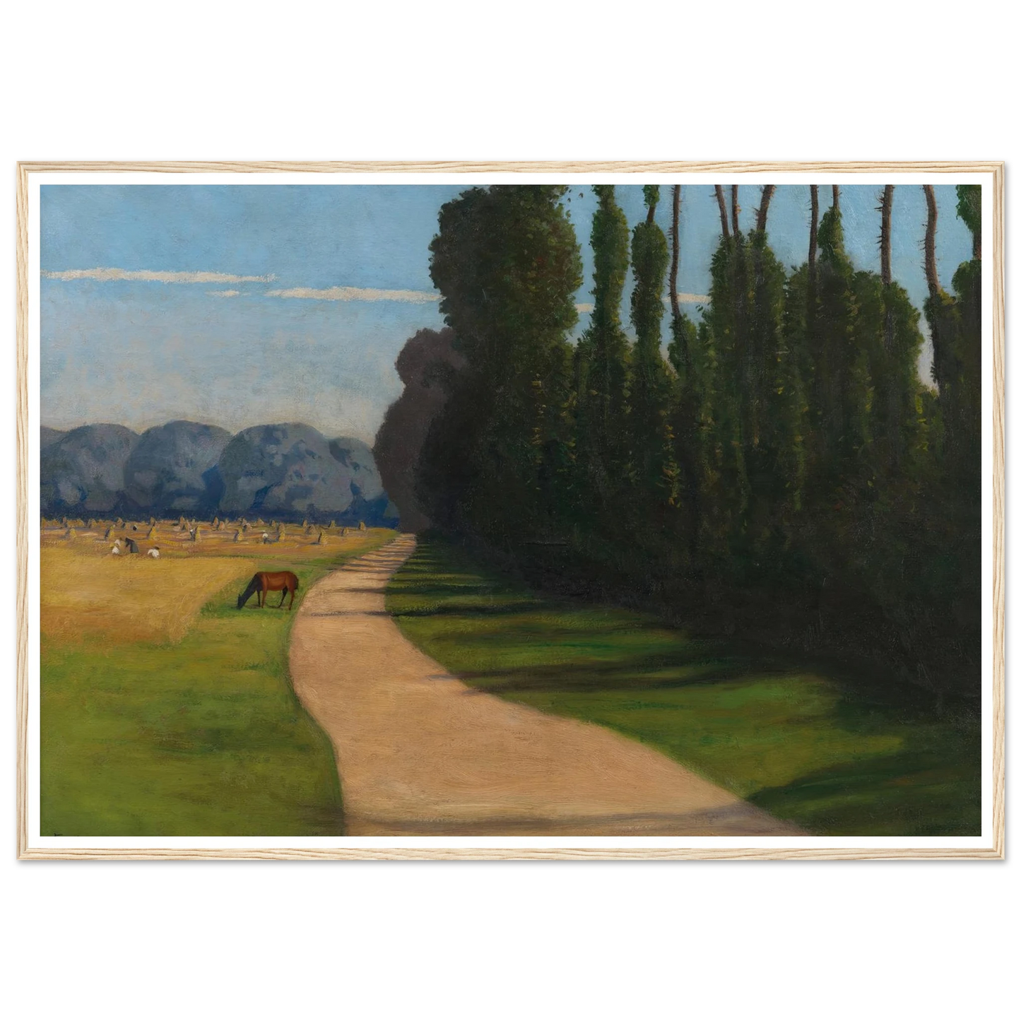 Chemin de la Croix-Rouge (1918) Art Print | Felix Vallotton-Quipham Collections