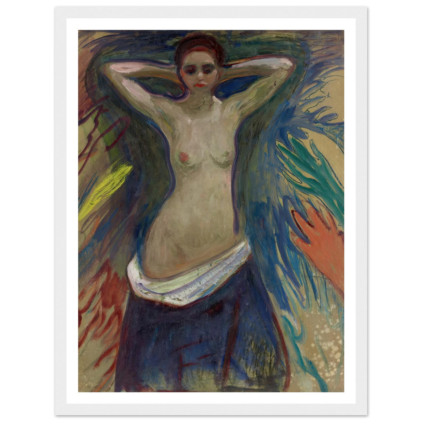The Hands (1893–94) Art Print | Edvard Munch-Quipham Collections