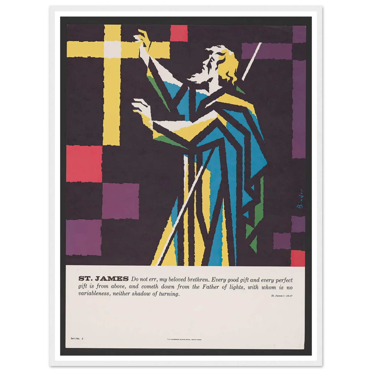 St. James (1962) Art Print | Joseph Binder-Quipham Collections