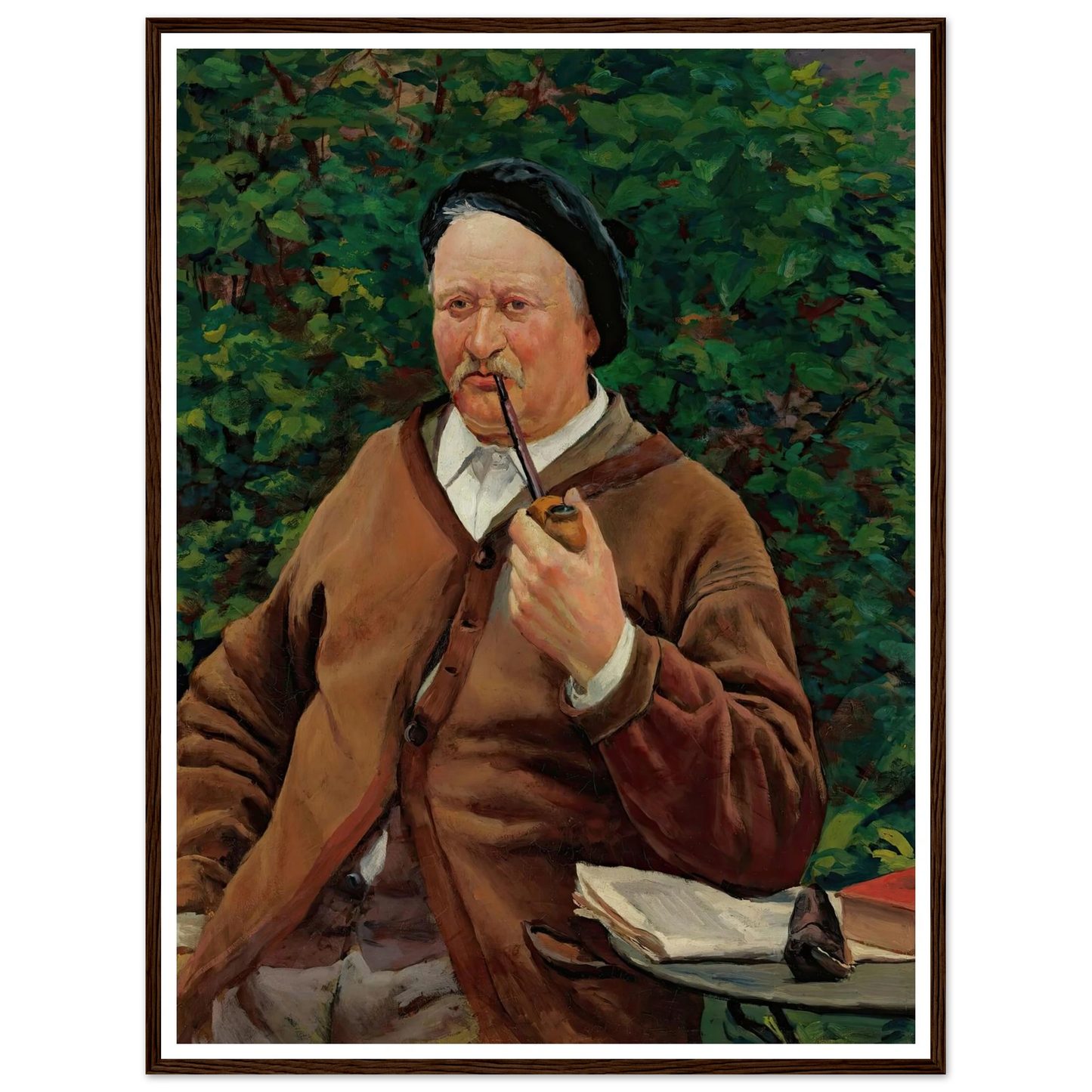 Le Père De L’artiste (circa 1881) Art Print | Maximilien Luce-Quipham Collections