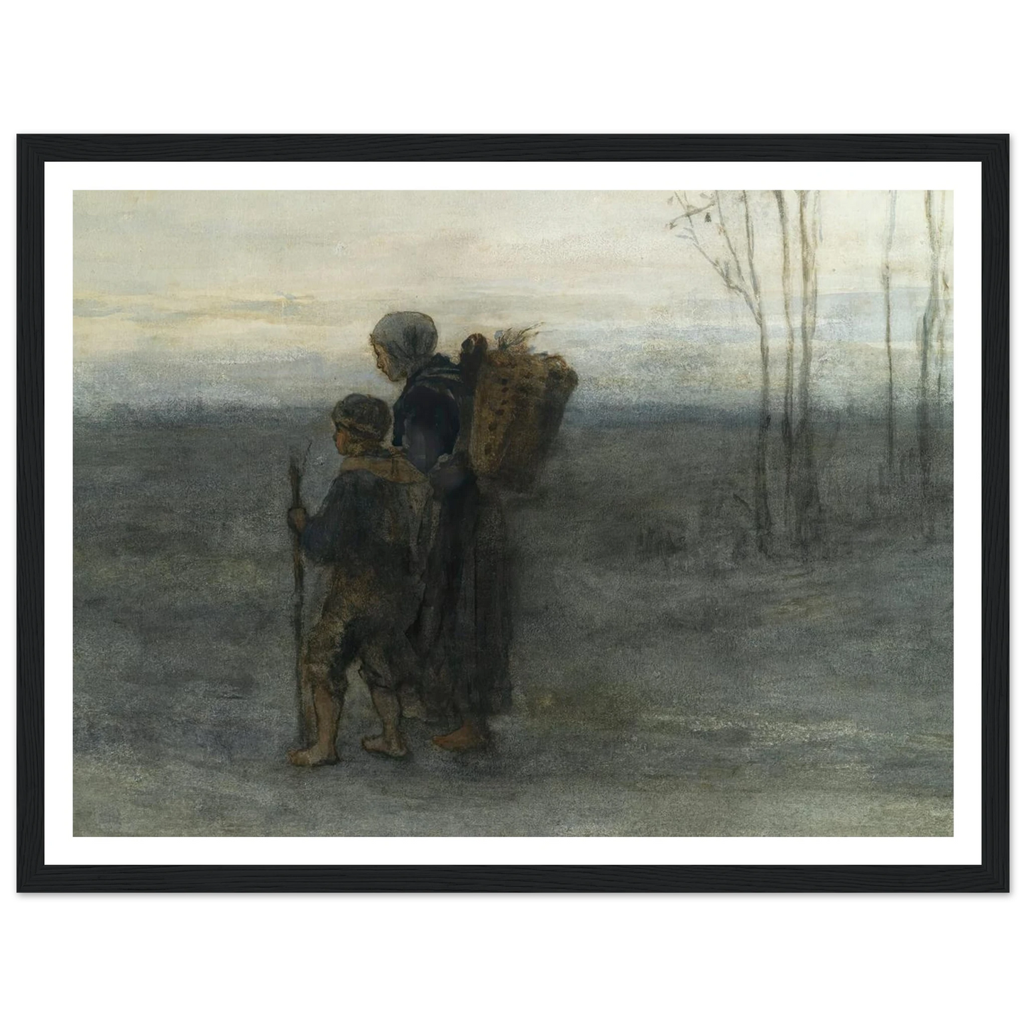 Homeward bound Art Print | Jozef Israels-Quipham Collections