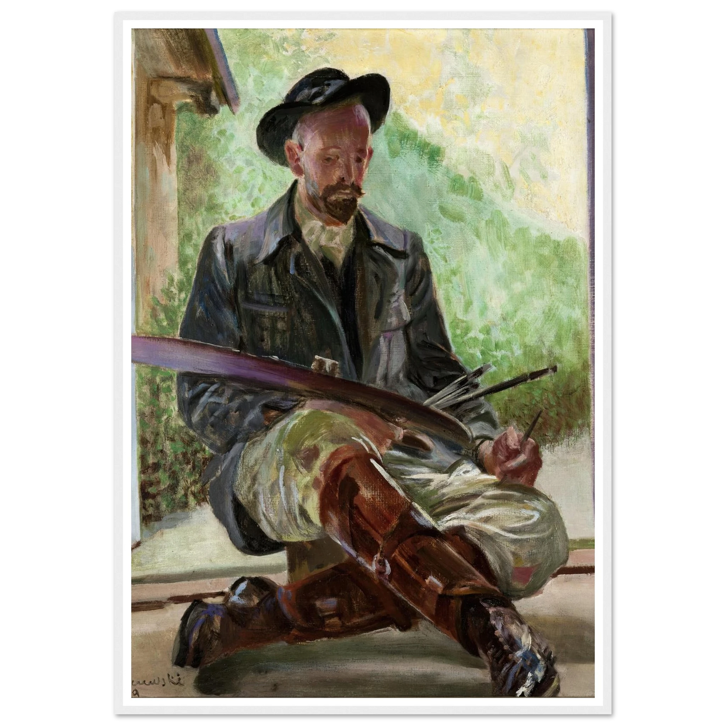 My Models – Triptych (Central Part) (1909) Art Print | Jacek Malczewski-Quipham Collections