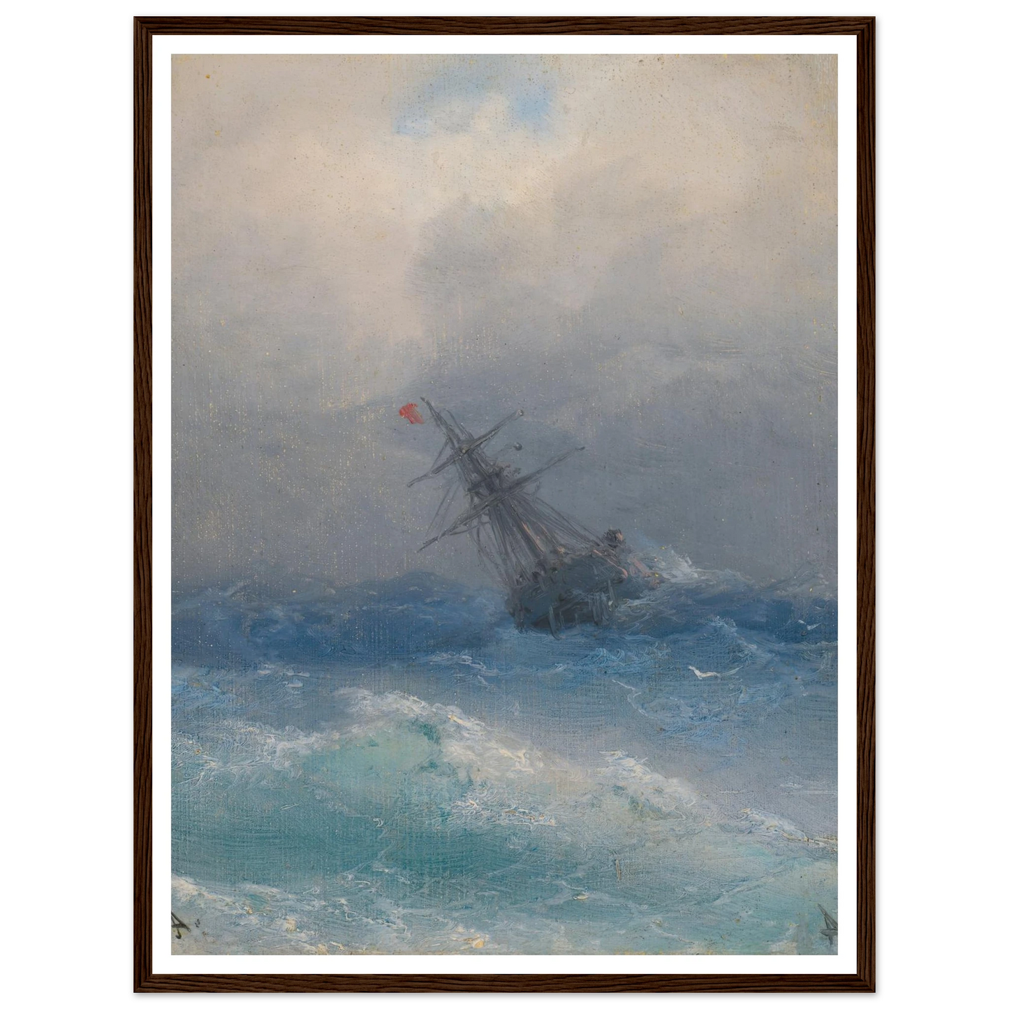 Shipwreck Art Print | Ivan Konstantinovich Aivazovsky-Quipham Collections