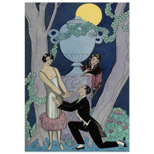 Falbalas et fanfreluches, L’ Olsarice (1925) Art Print | George Barbier-Quipham Collections