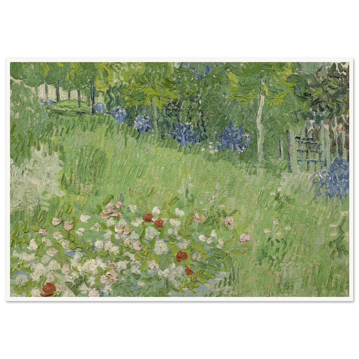 Daubigny’s garden Art Print | Vincent van Gogh-Quipham Collections
