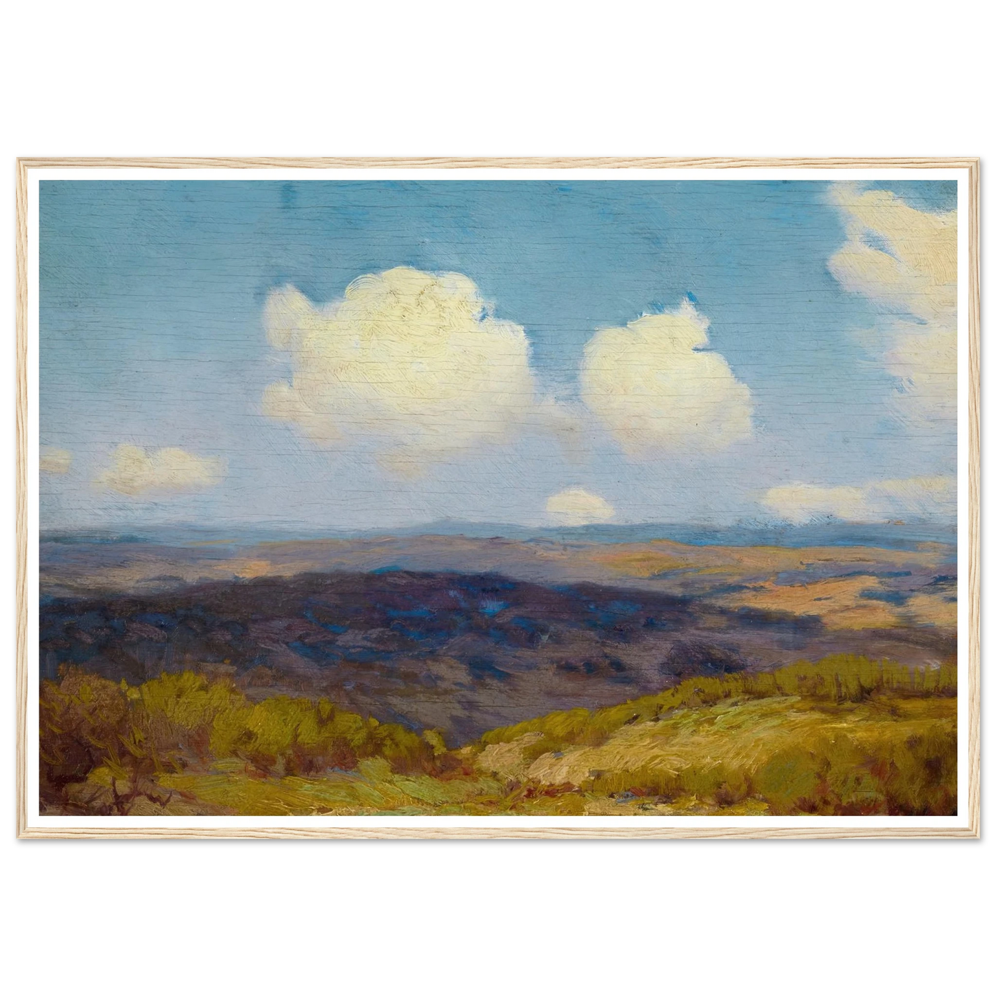 Flying Shadows (1910) Art Print | Julian Onderdonk-Quipham Collections