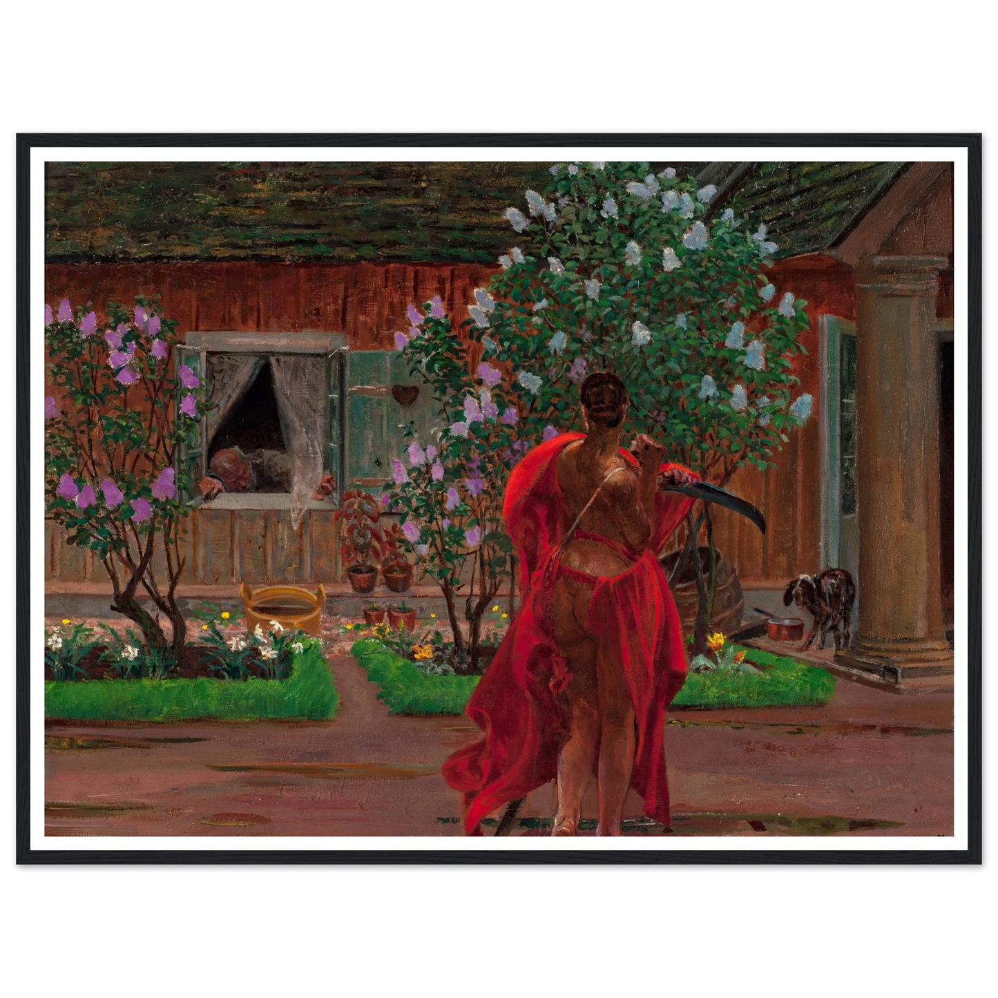 Thanatos (1898-99) Art Print | Jacek Malczewski-Quipham Collections