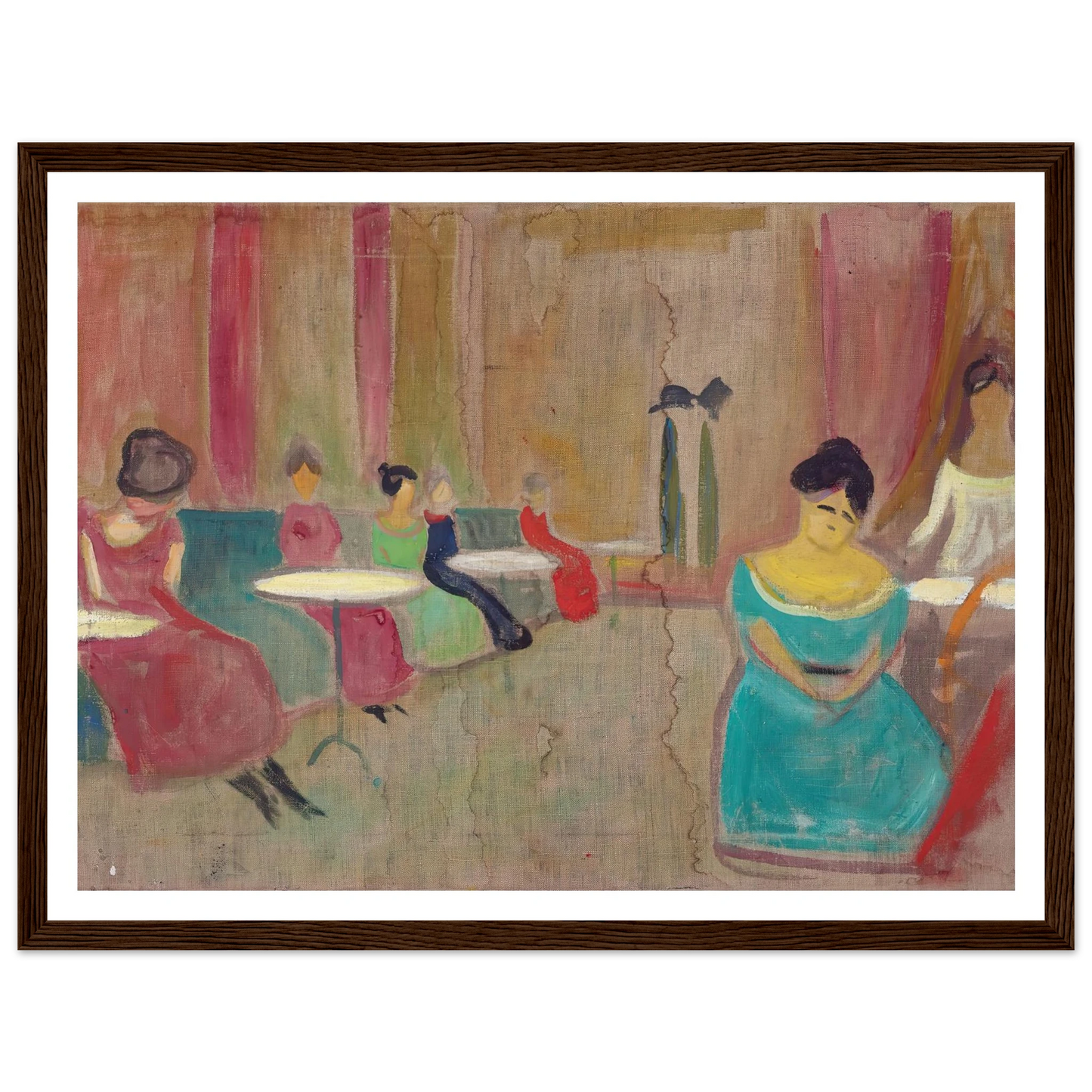 Brothel Scene (1897–99) Art Print | Edvard Munch-Quipham Collections
