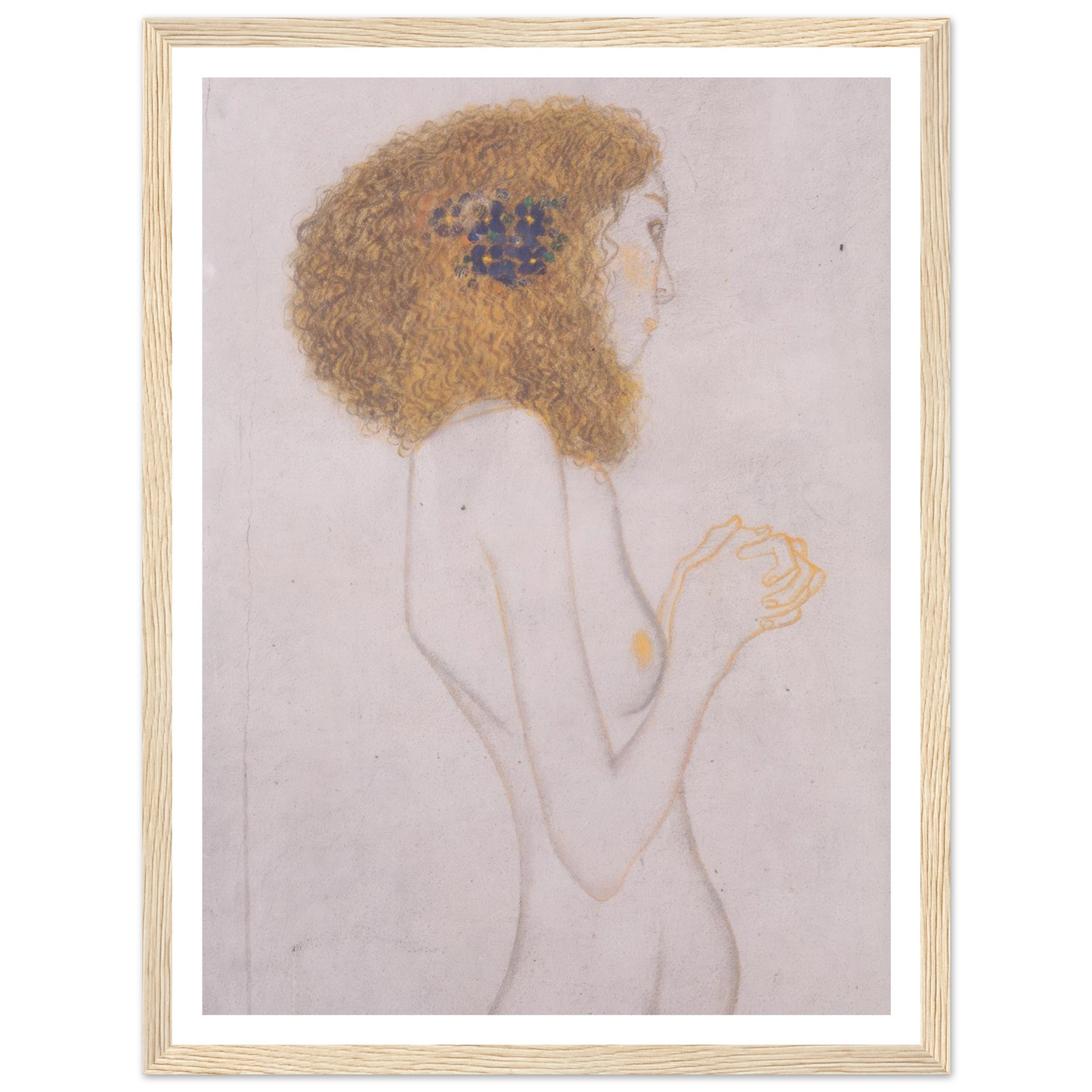 Die Leiden der schwachen Menschen (1902) Art Print | Gustav Klimt-Quipham Collections